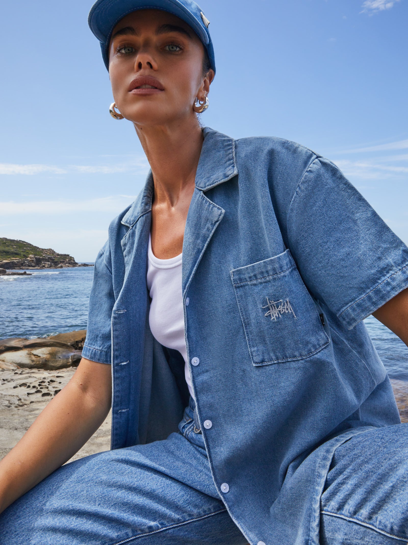 Denim Oversized Shirt