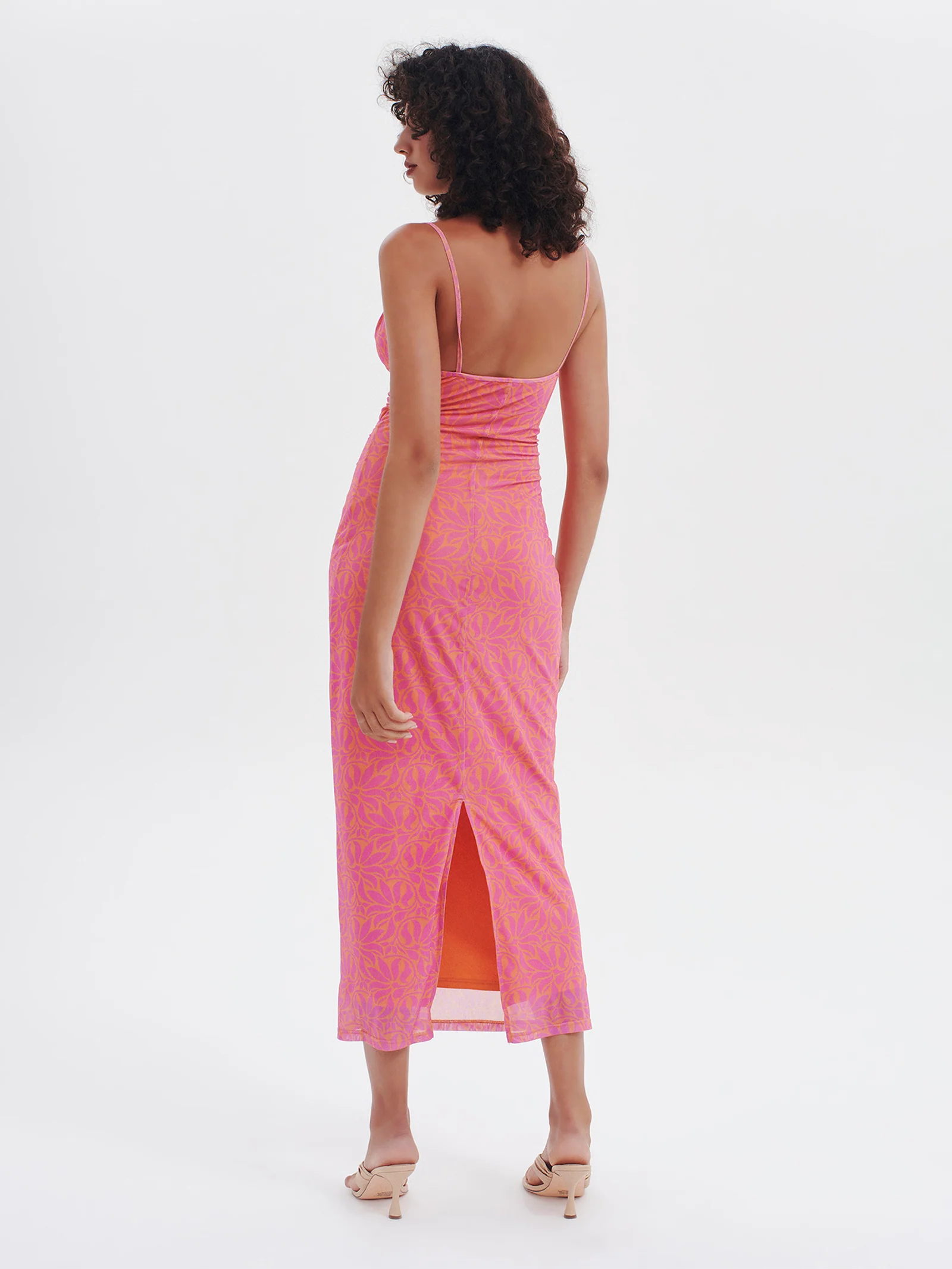 Desire Mesh Midi Dress - Image 3