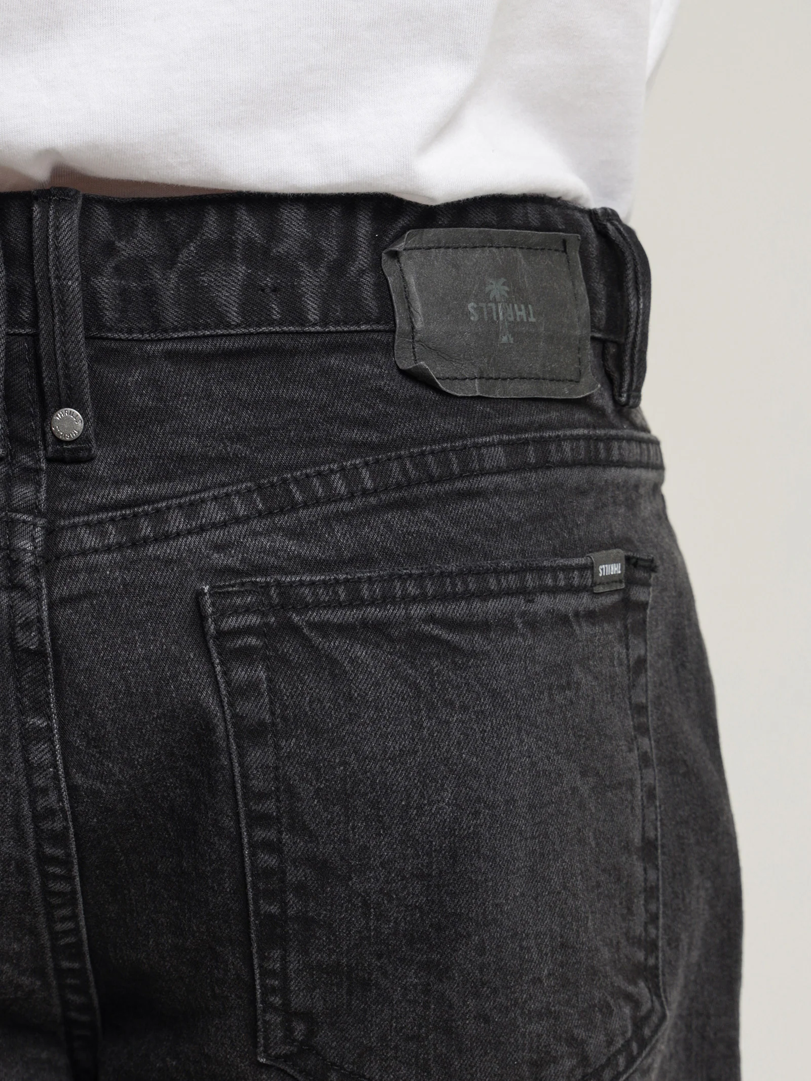 Destroyed Bones Denim Shorts - Image 5