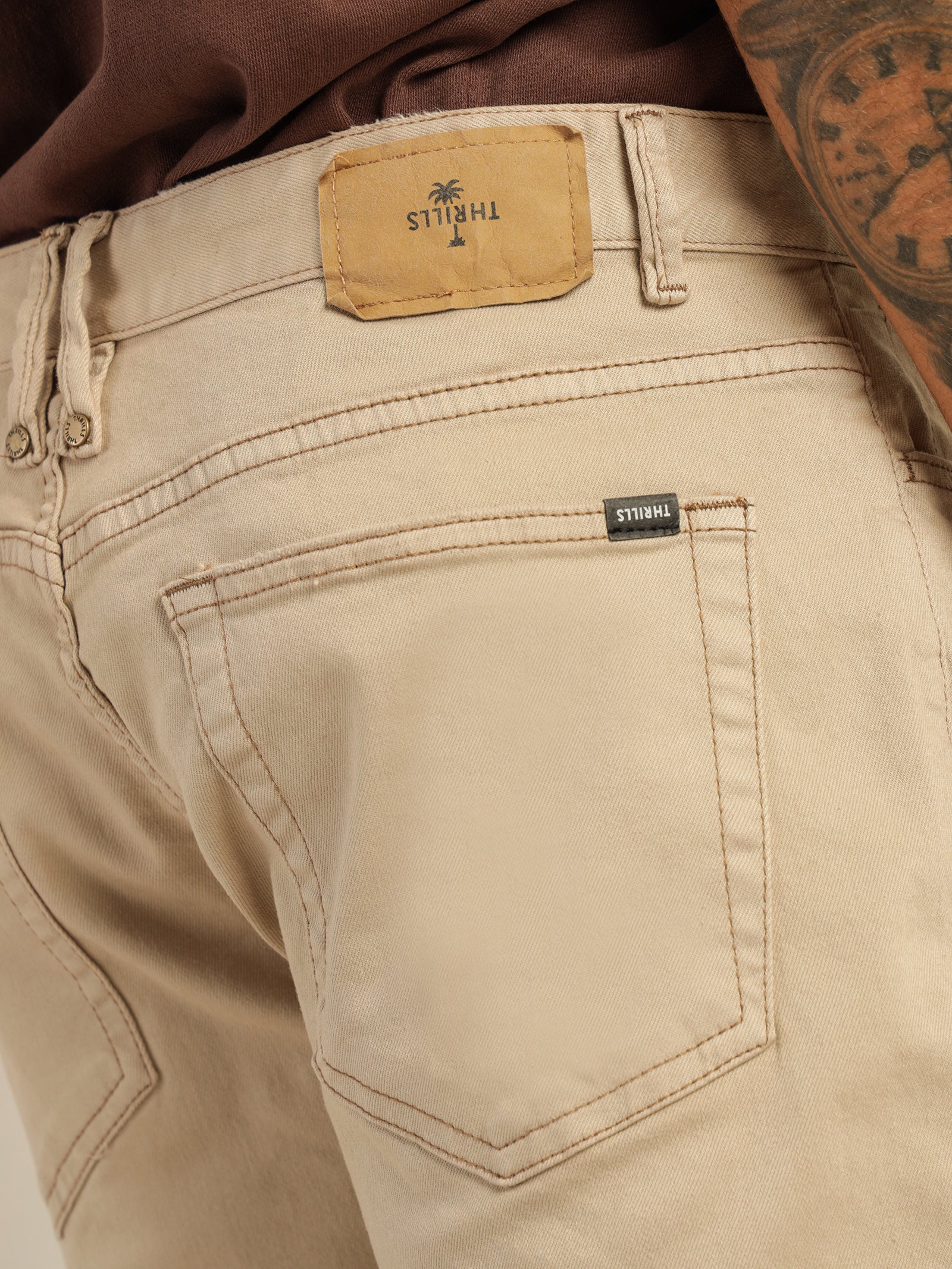 Destroyed Bones Denim Shorts - Image 6
