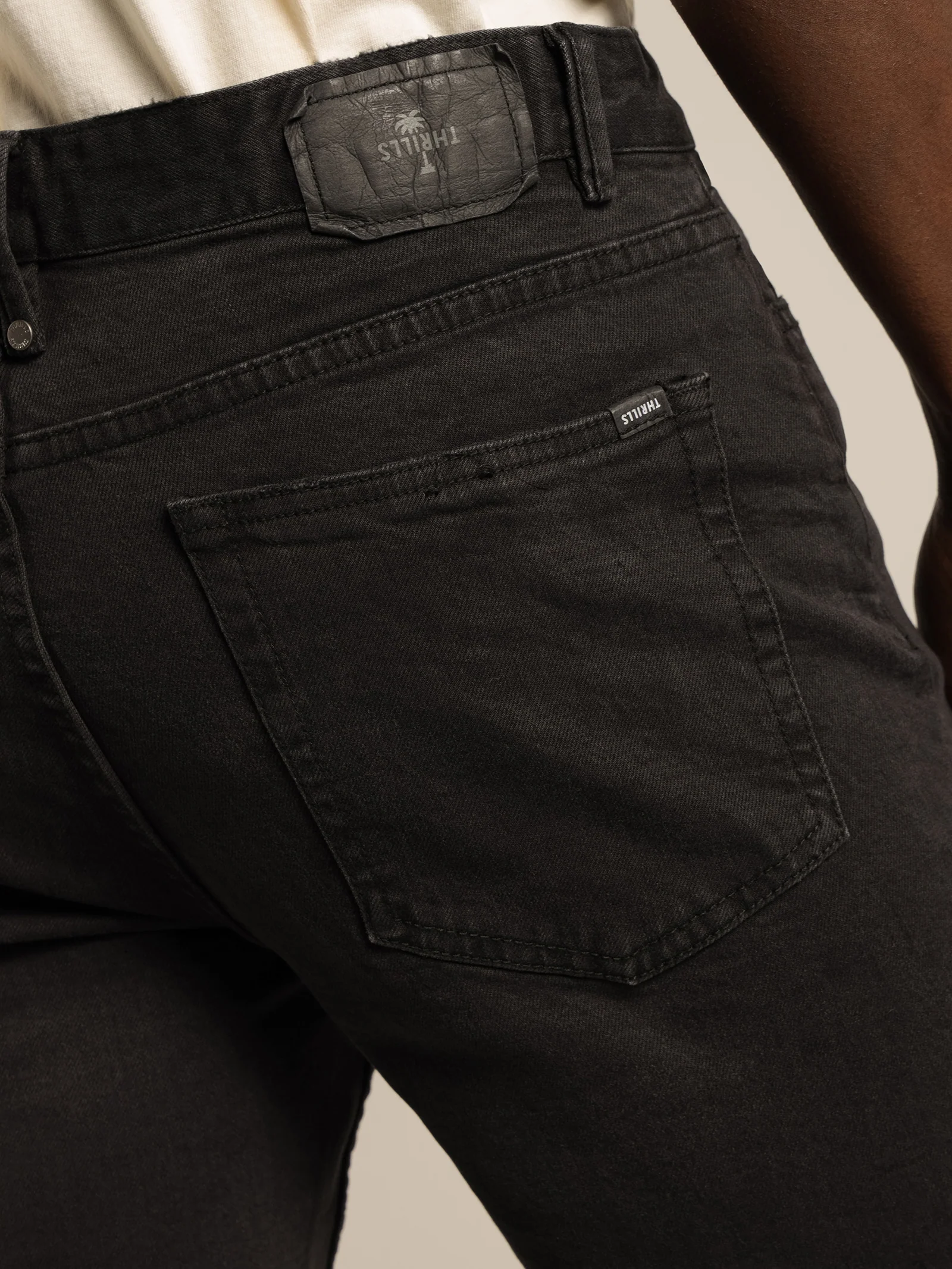Destroyed Bones Denim Shorts - Image 3