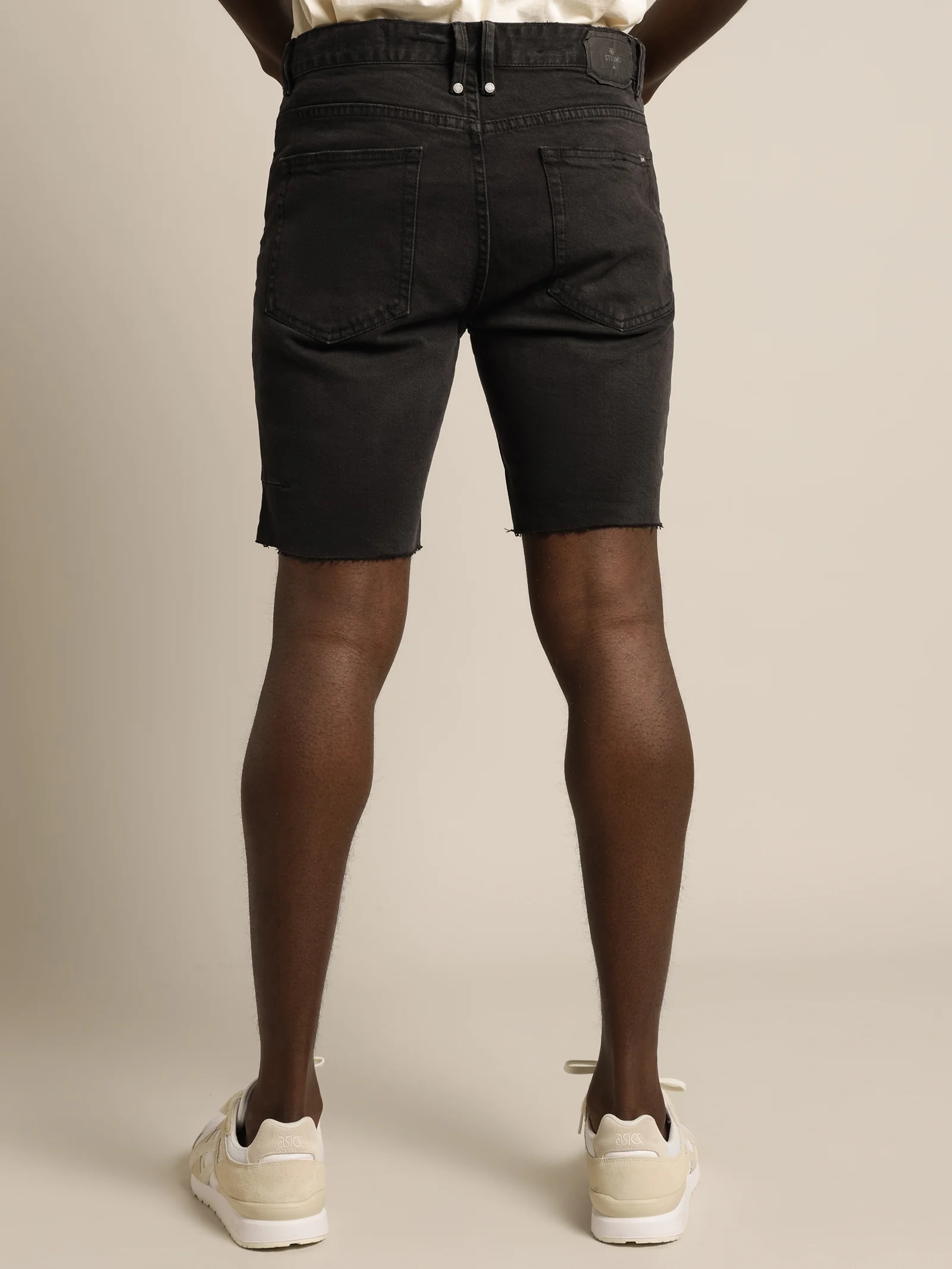 Destroyed Bones Denim Shorts - Image 6