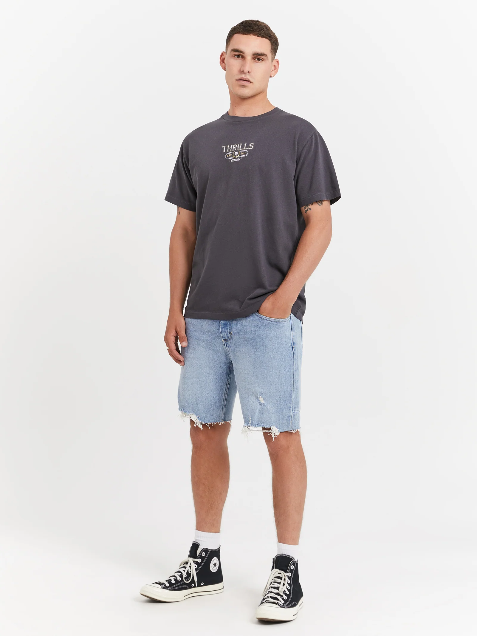 Destroyed Bones Shorts - Image 2