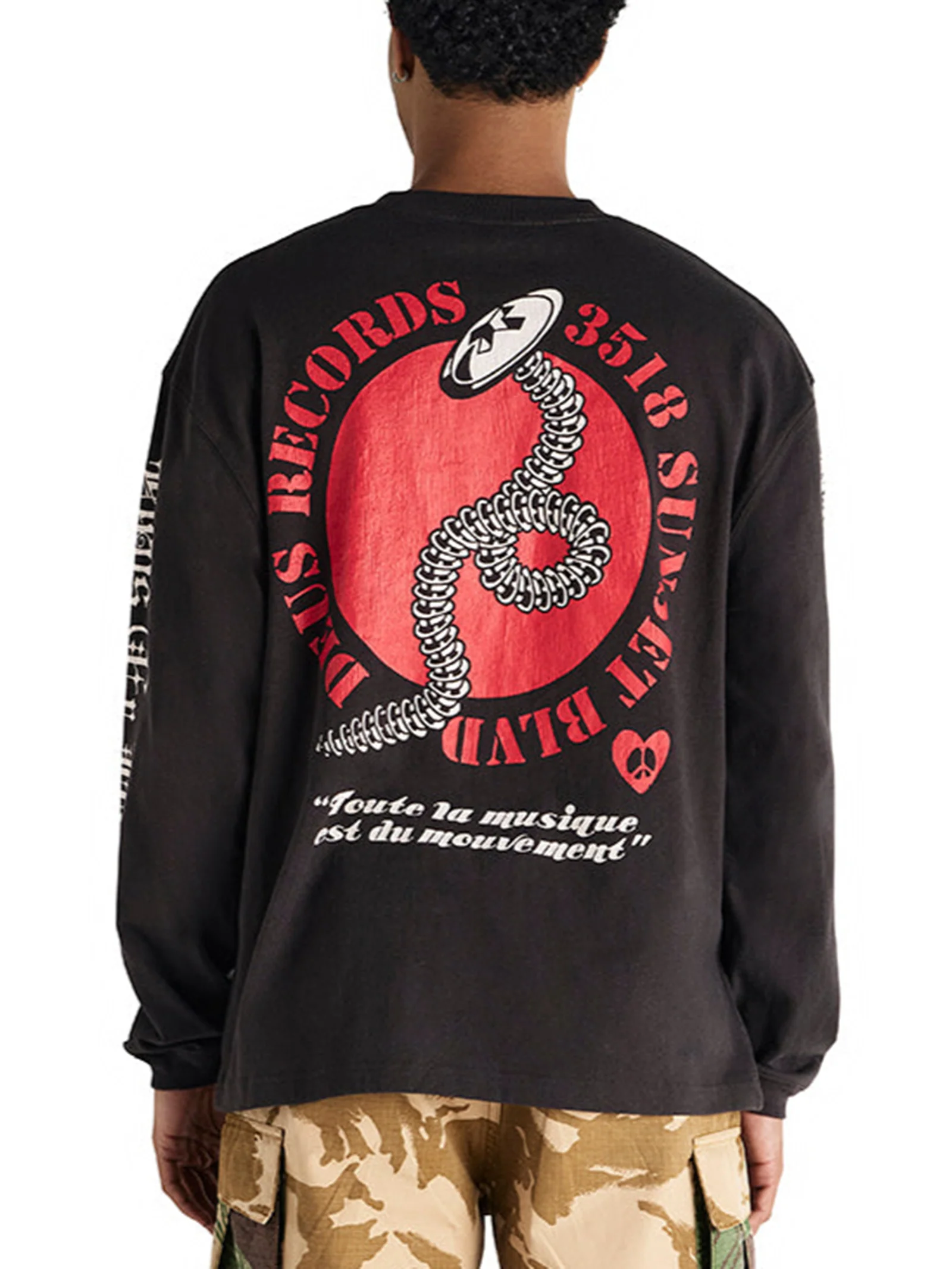 Dancing Ghost Long Sleeve Tee - Image 2