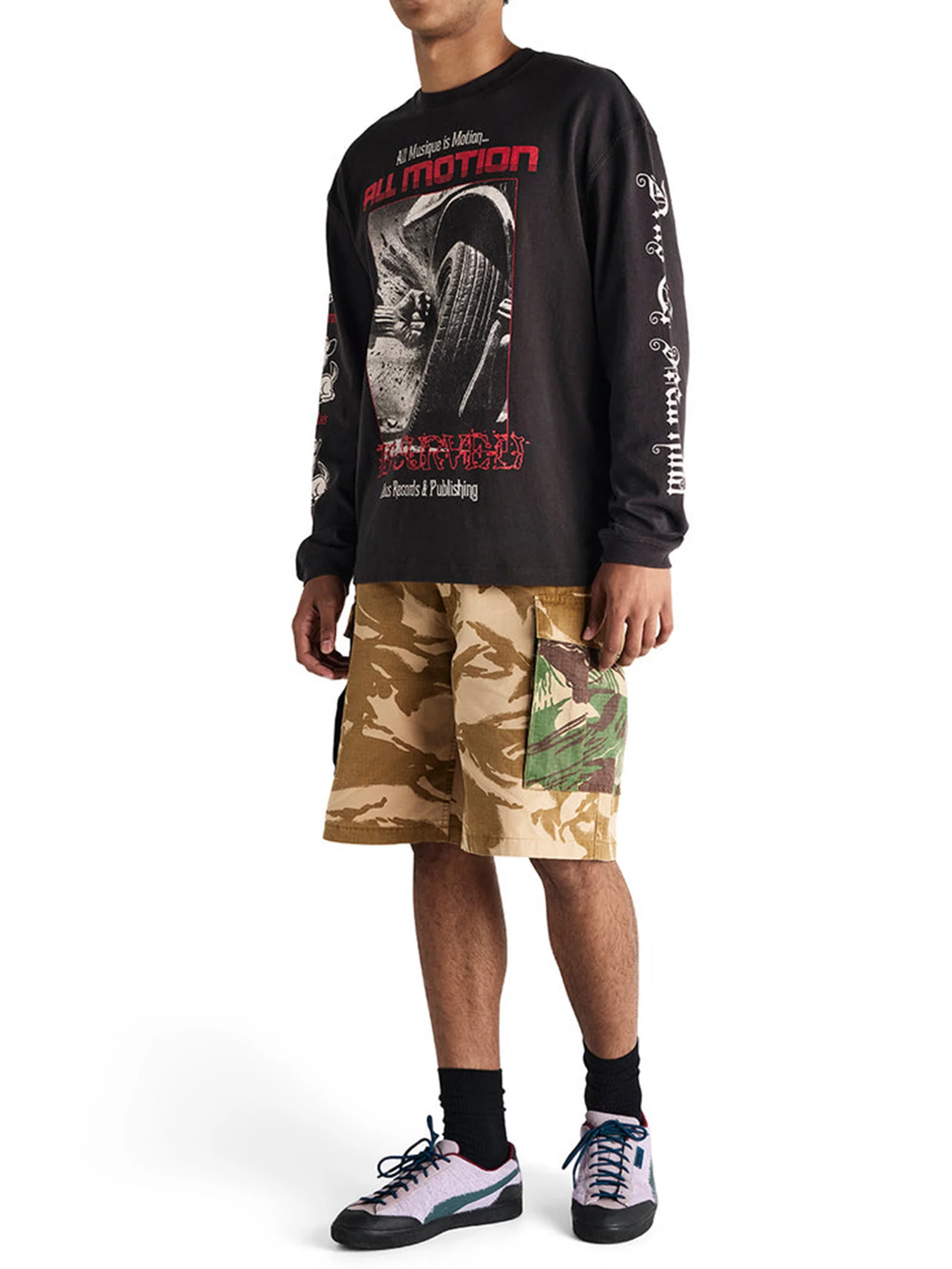 Dancing Ghost Long Sleeve Tee - Image 3