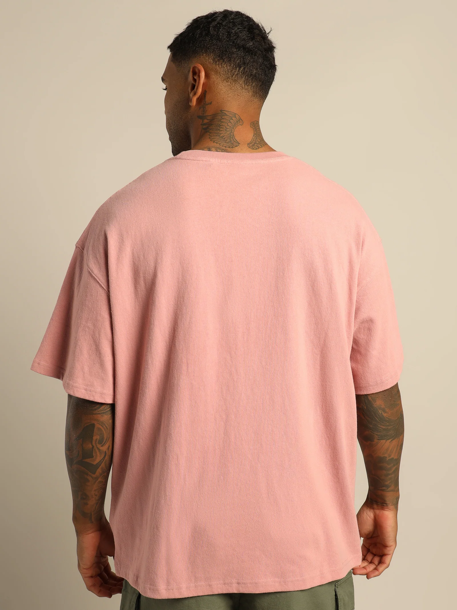 Deus Records All Caps T-Shirt - Image 5
