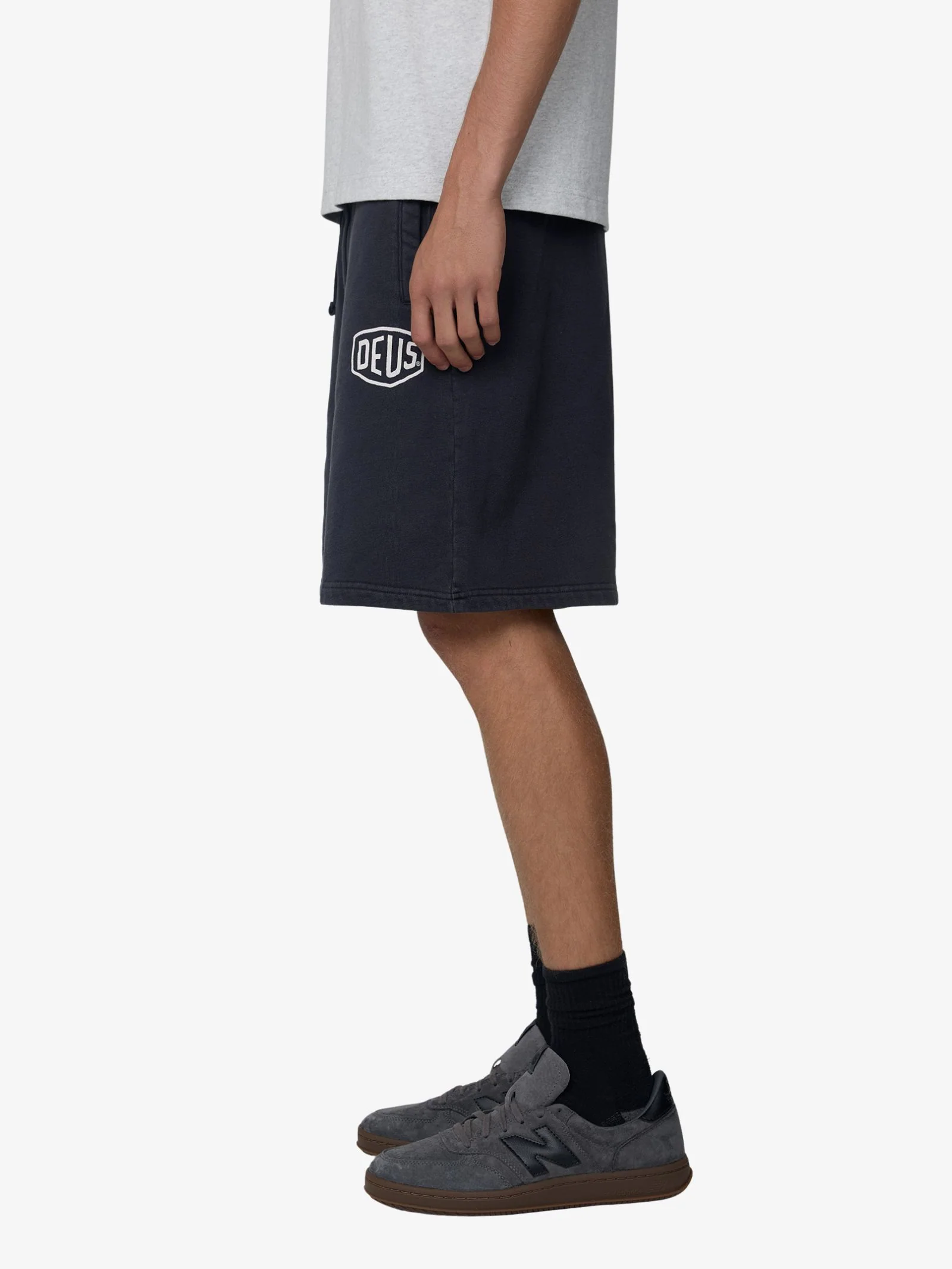 Shield Garment Dyed Track Shorts - Image 2