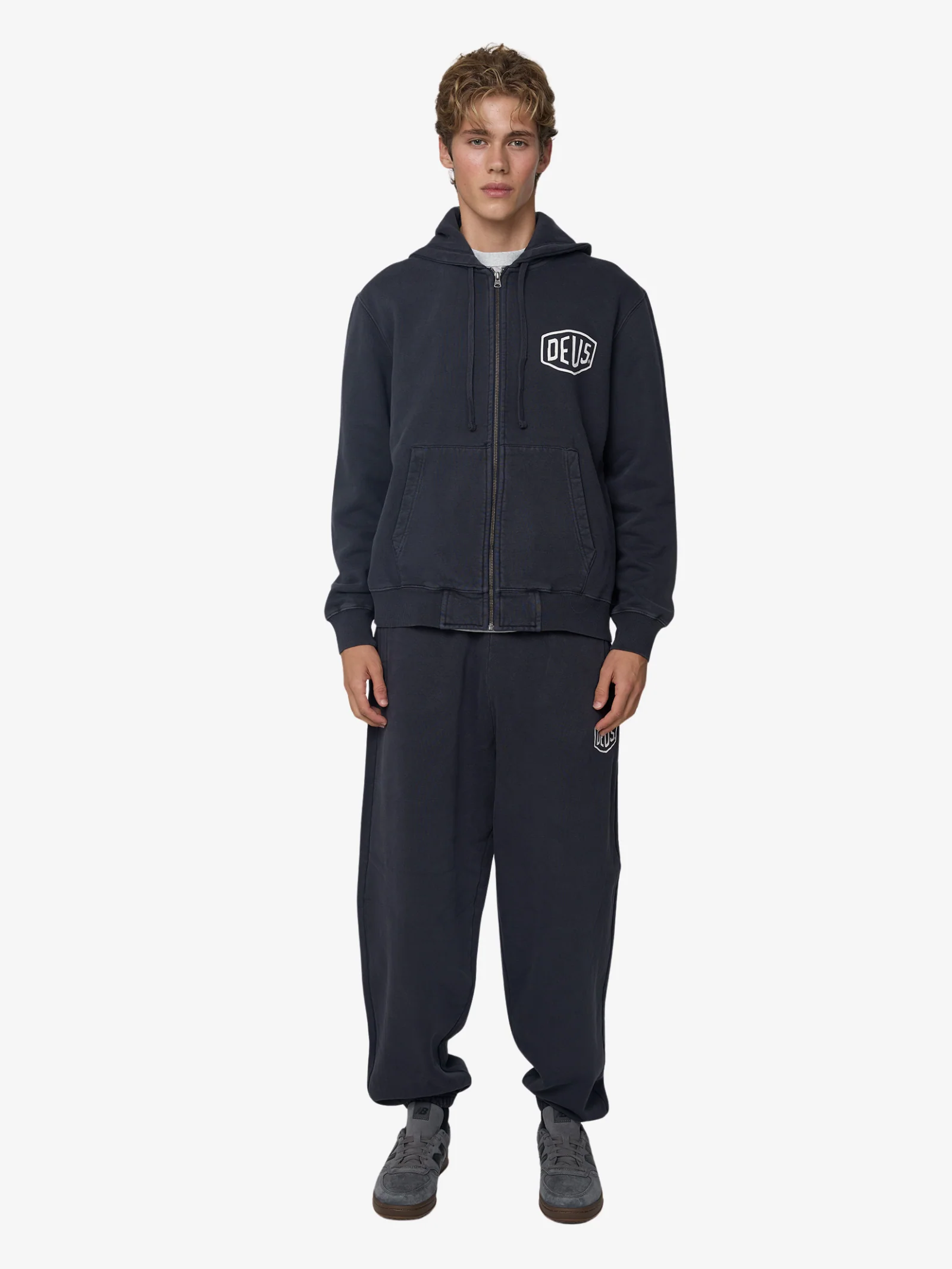 Shield Garment Dyed Zip Hoodie - Image 3