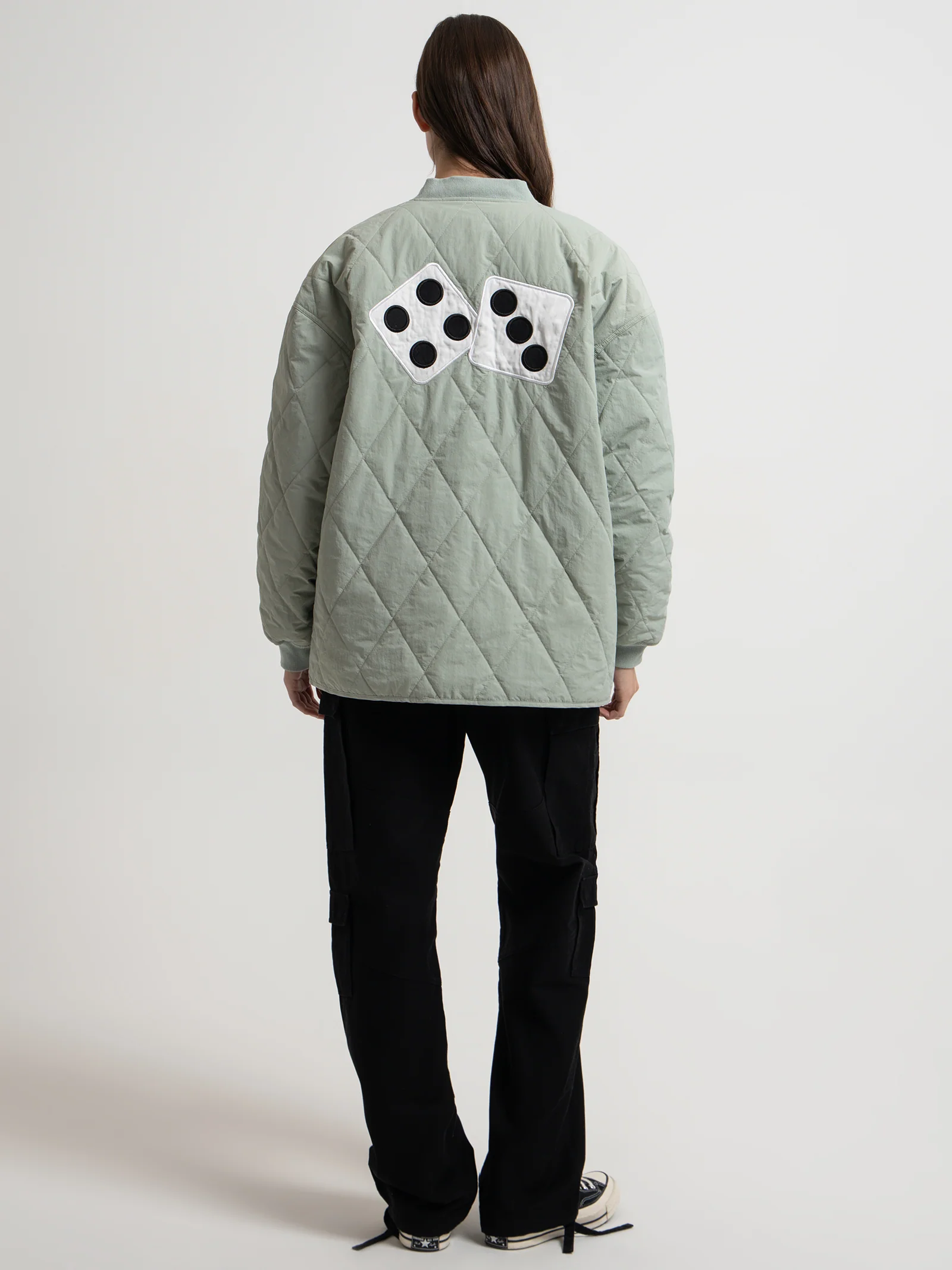 Dice Quilted Jacket - Image 4