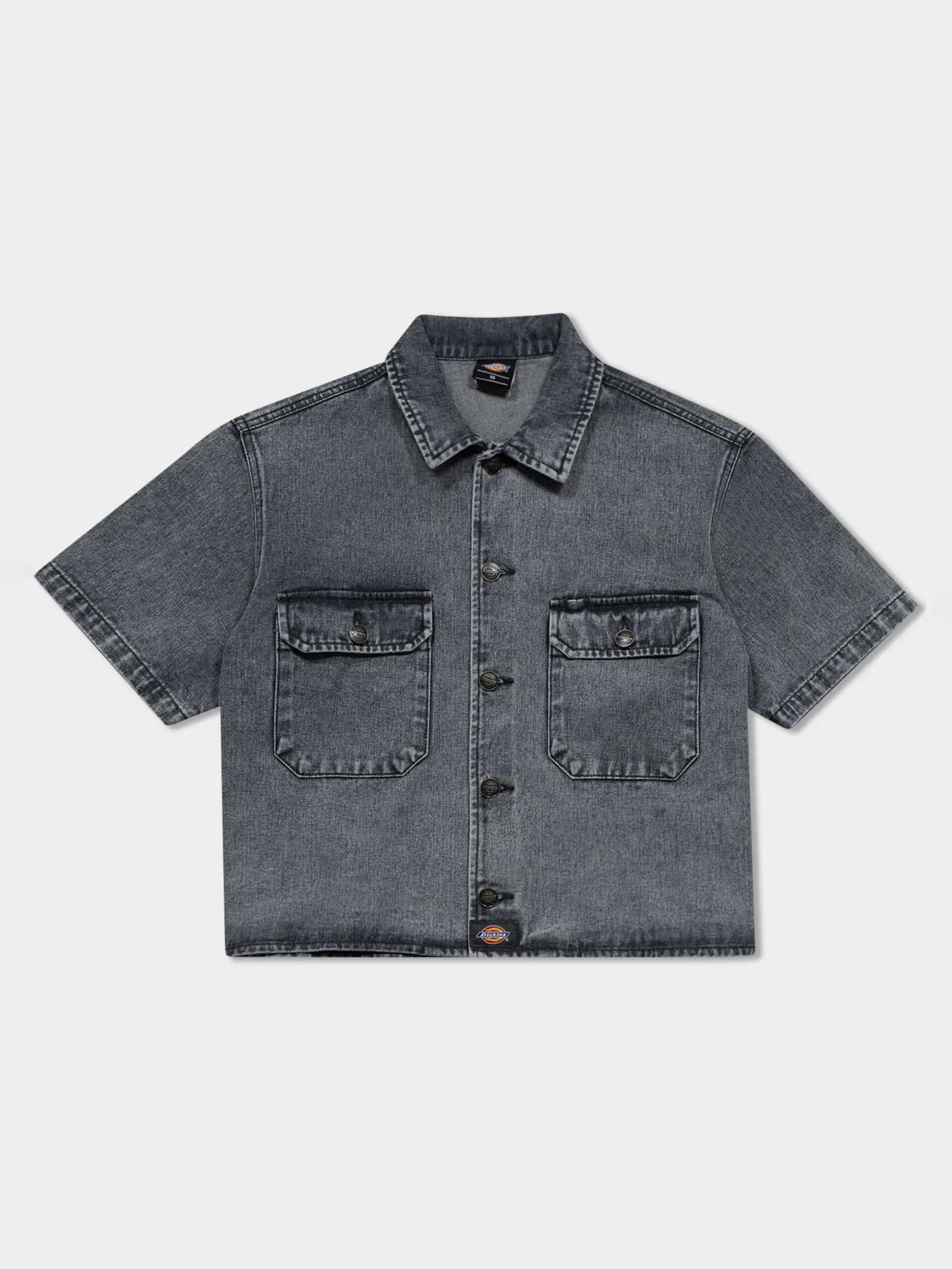 1574 Cropped S/S Work Shirt - Image 4