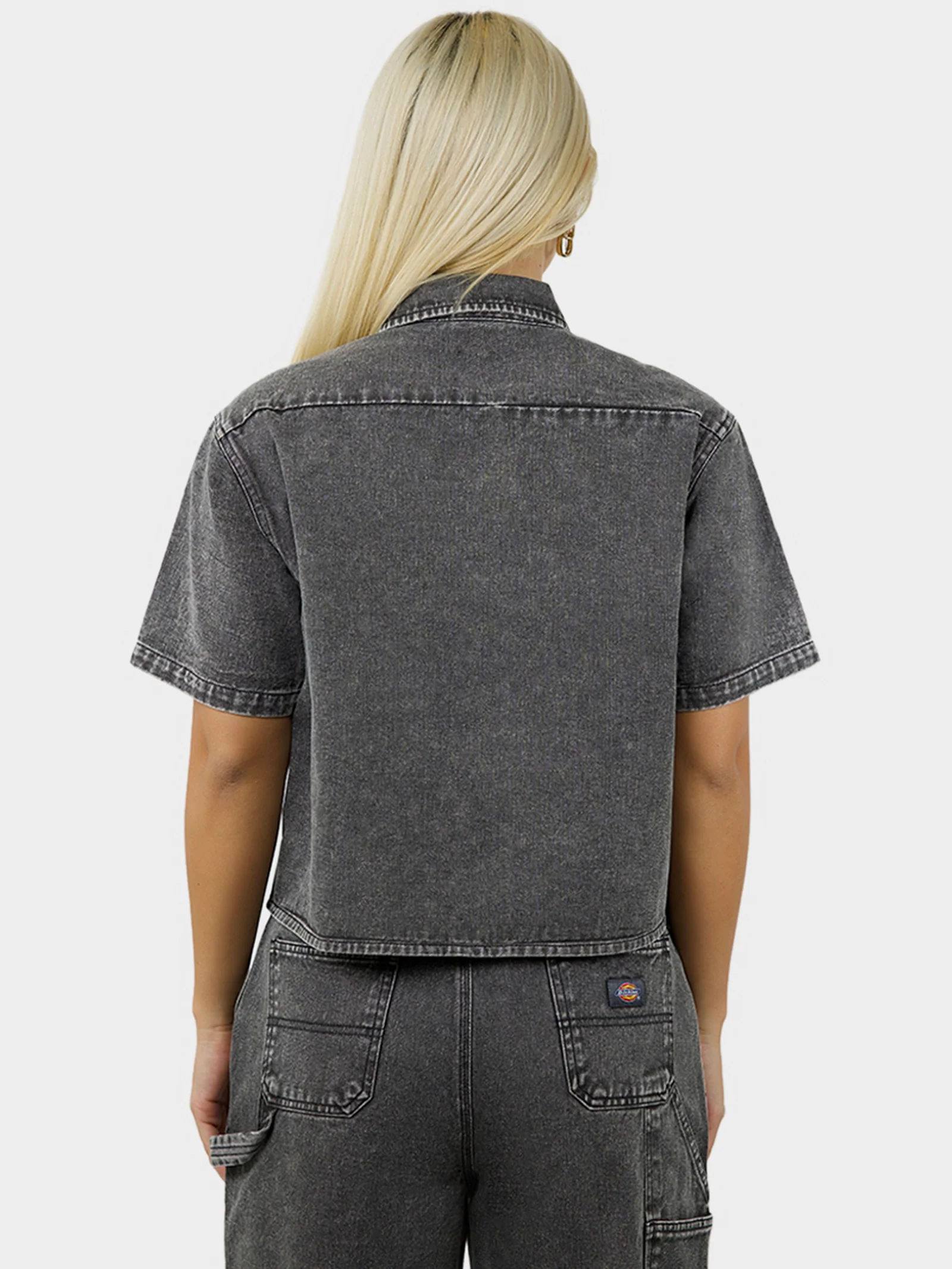 1574 Cropped S/S Work Shirt - Image 5