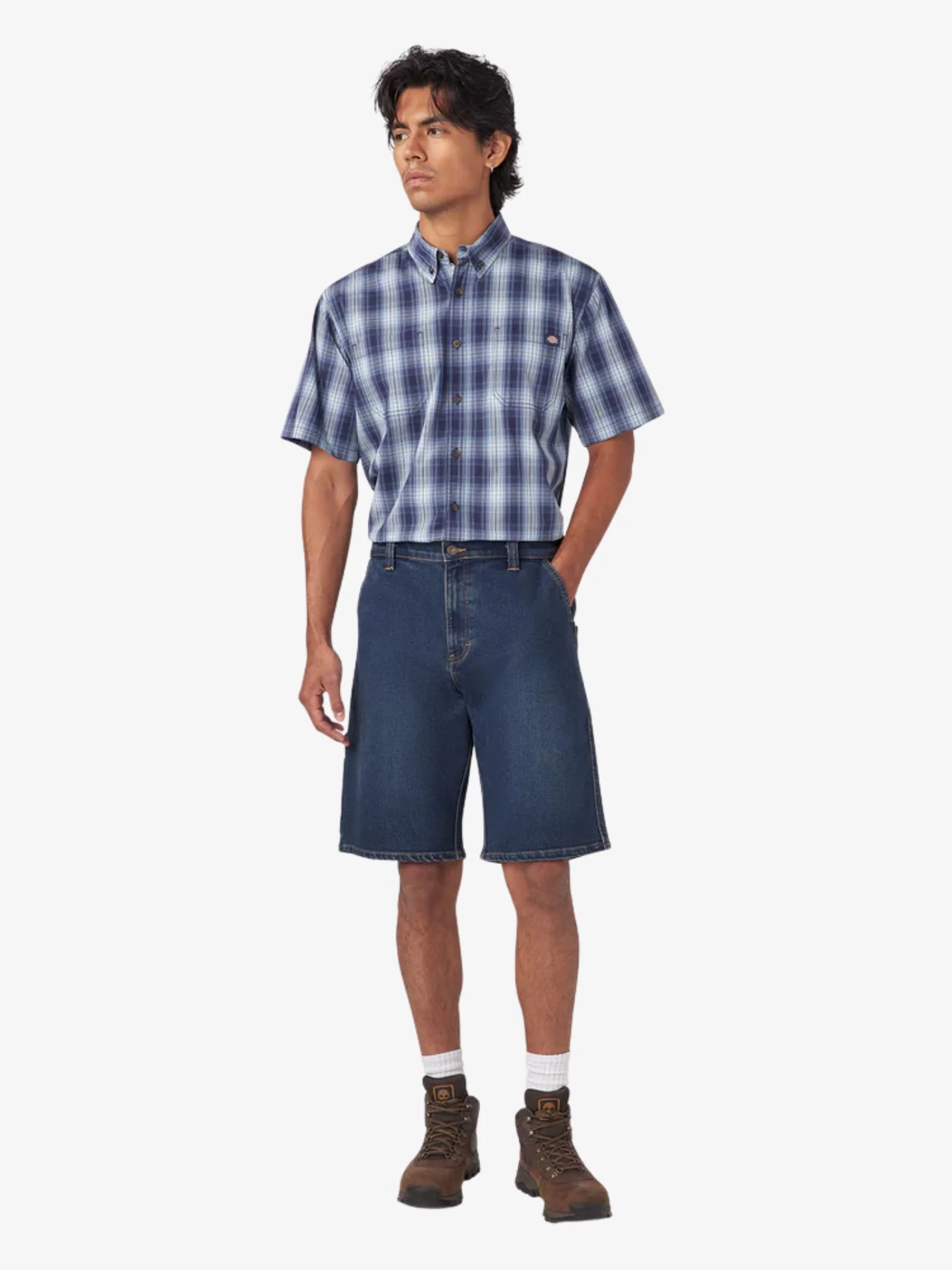 Denim Utility Shorts 11Inch - Image 3