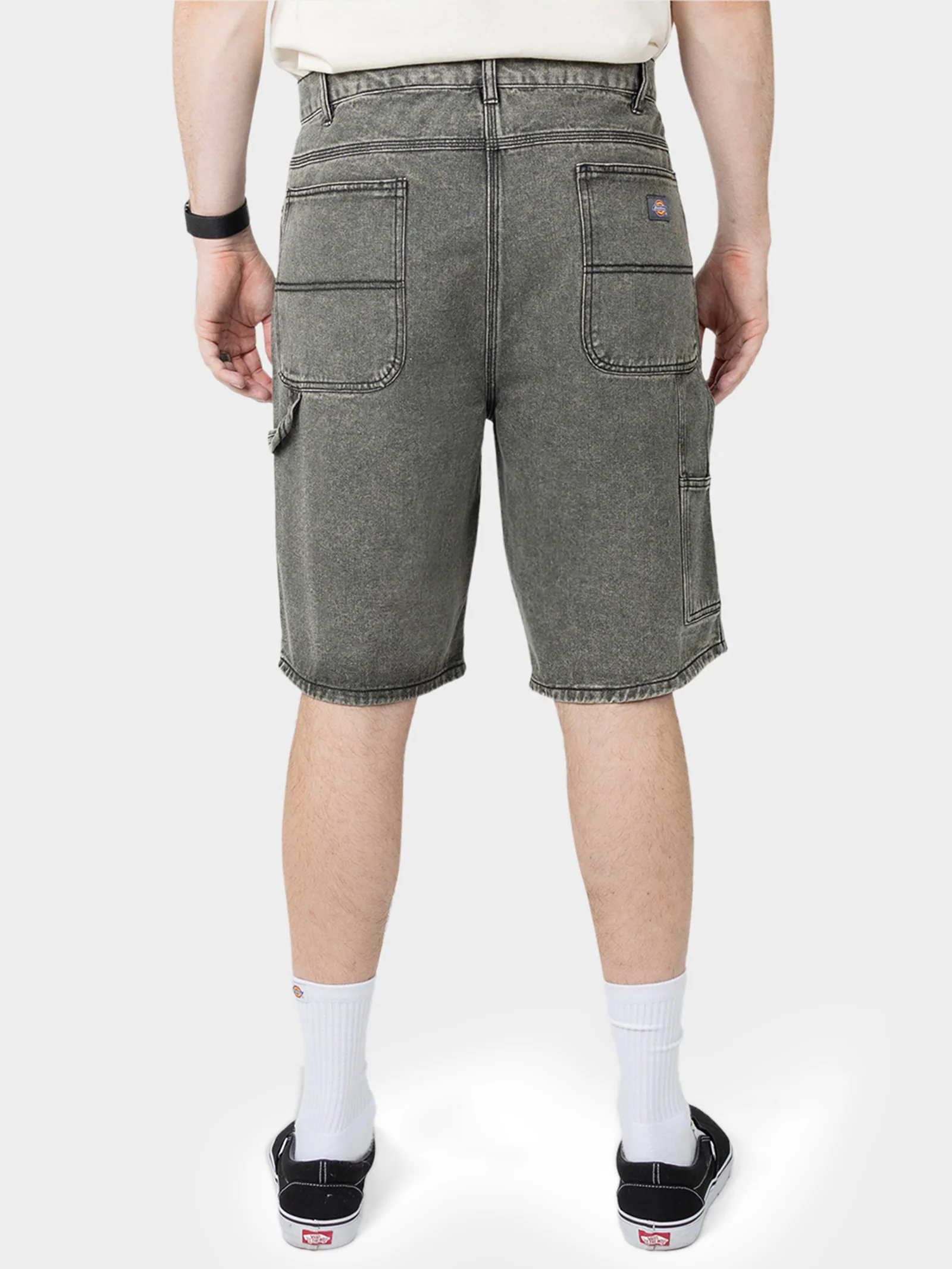 Light Denim Carpenter Short - Image 2