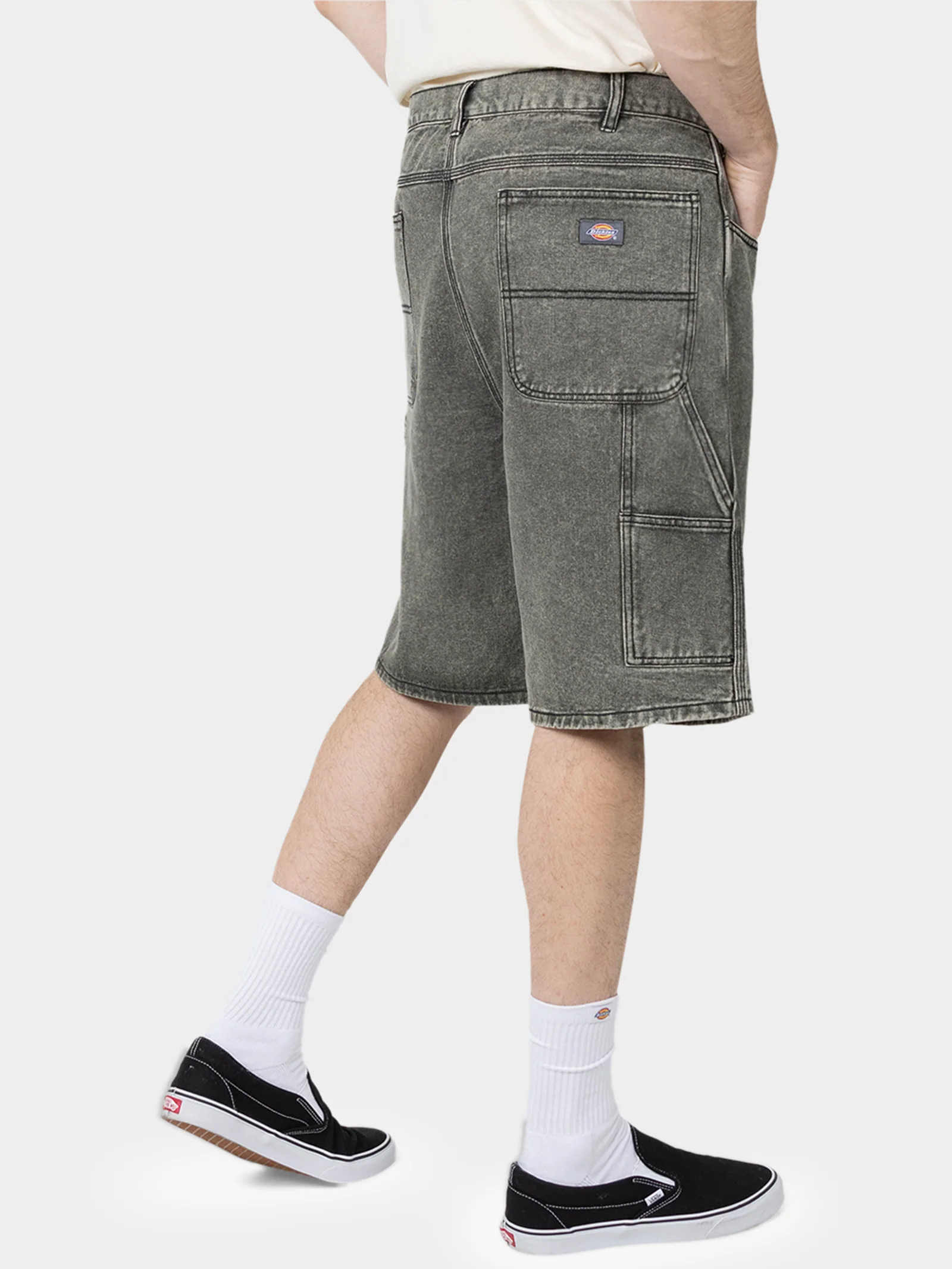 Light Denim Carpenter Short - Image 6