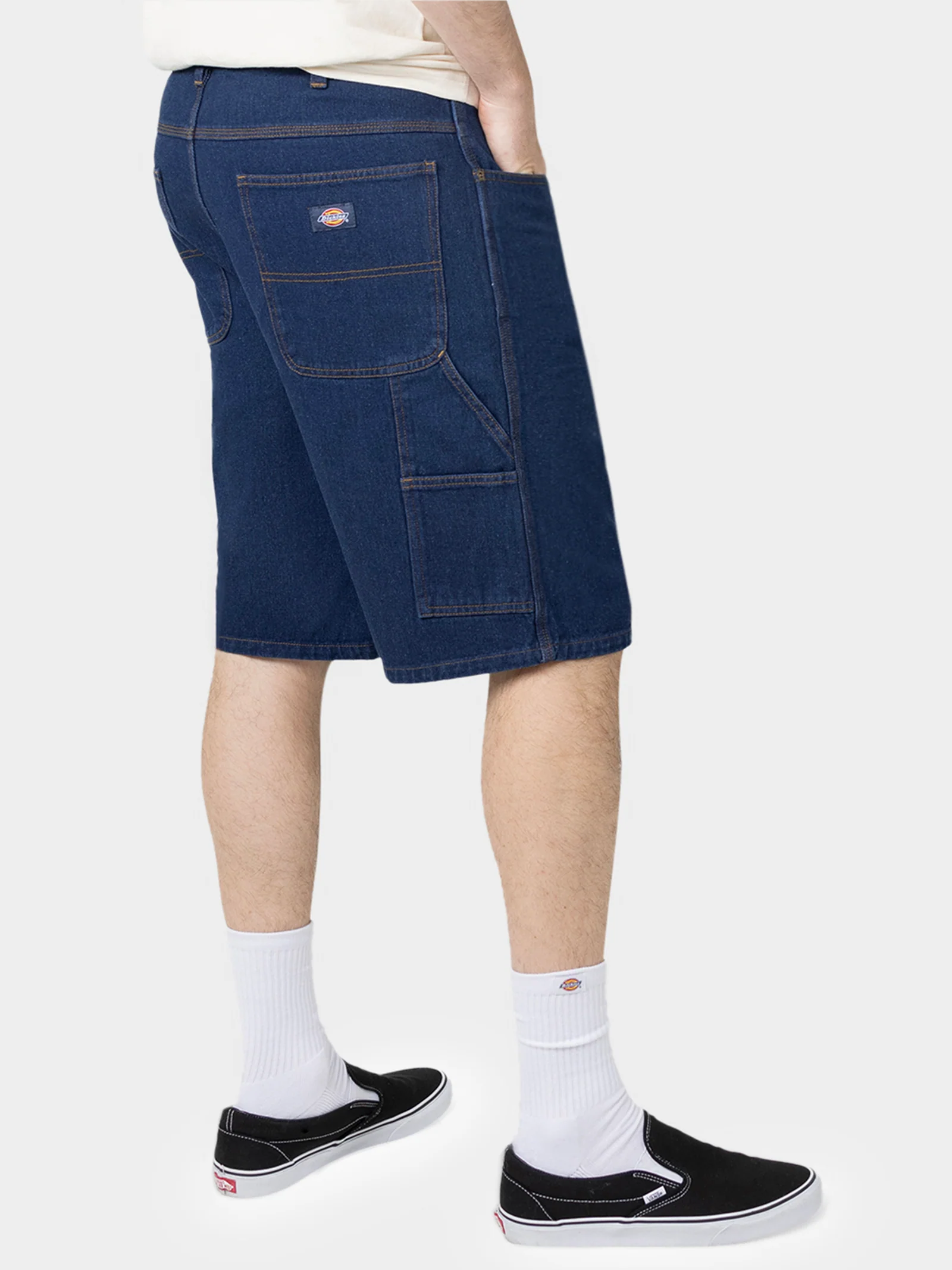 Light Denim Carpenter Short - Image 4