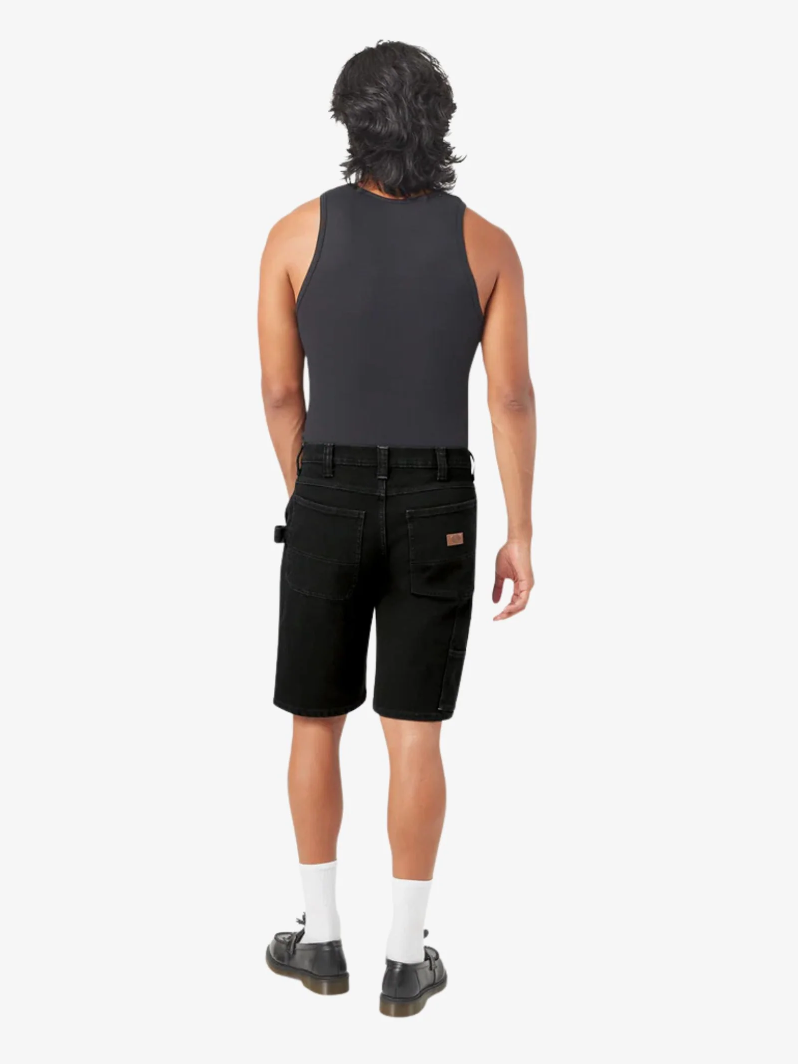 Relaxed Denim Utility Shorts - Image 6