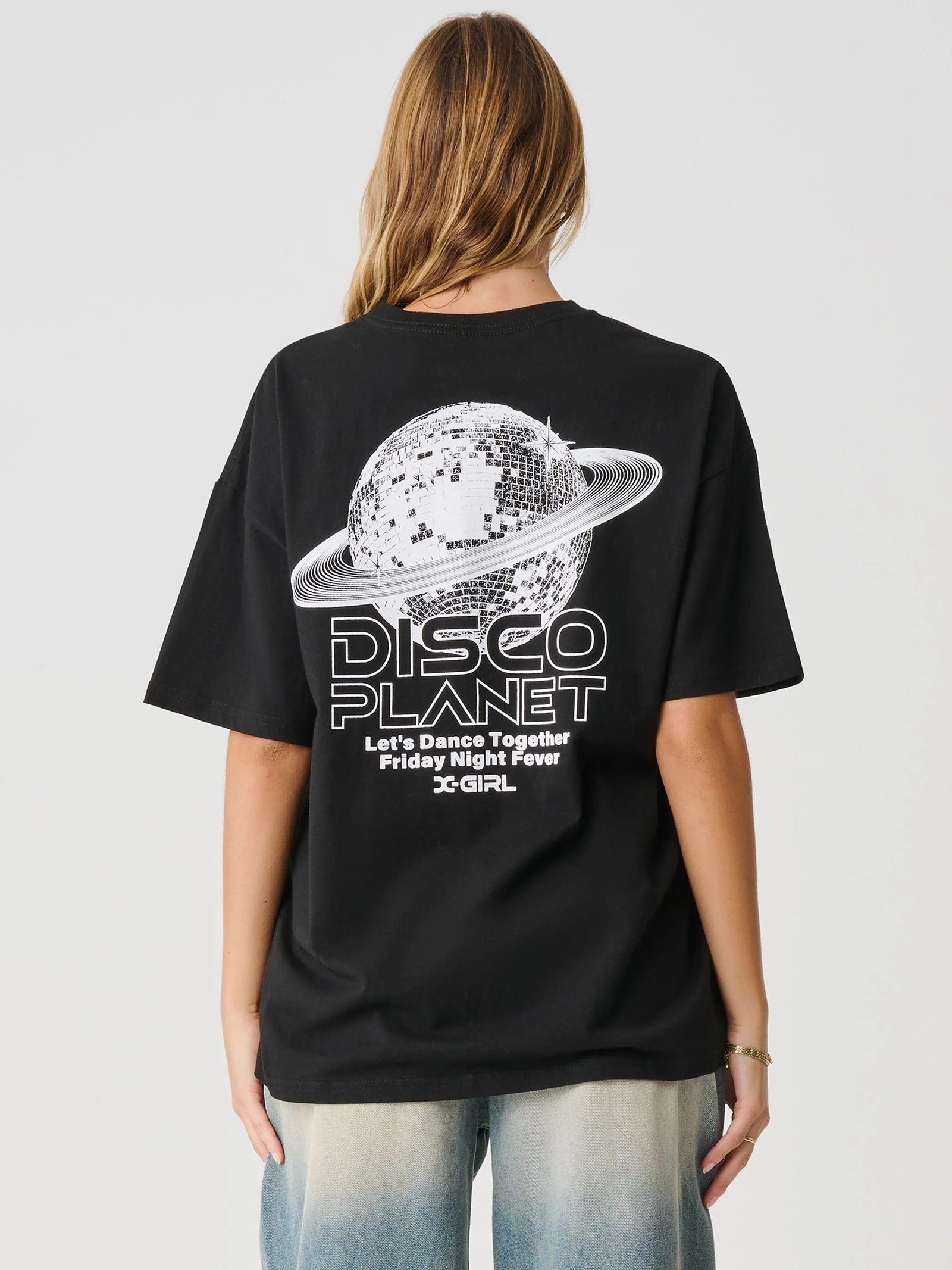 Disco Planet Relaxed T-Shirt - Image 2