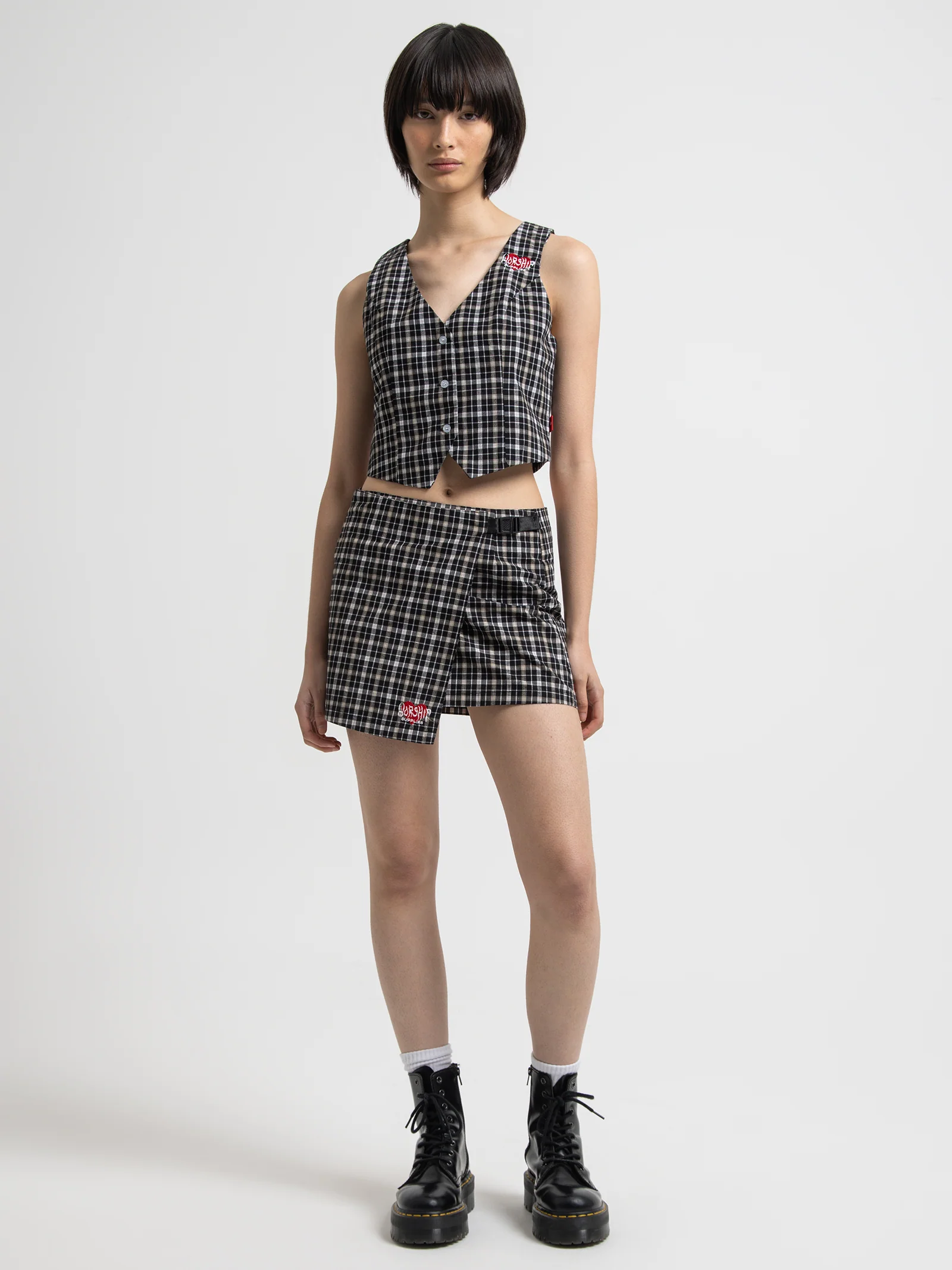 Don't Care Micro Wrap Skirt - Image 2