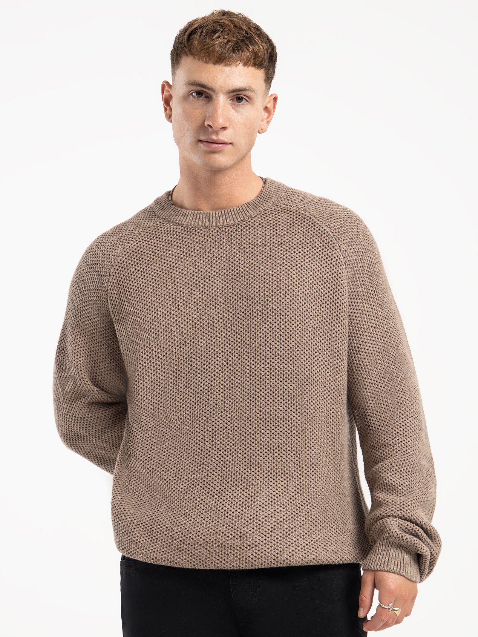 Dorian Raglan Knit Sweater