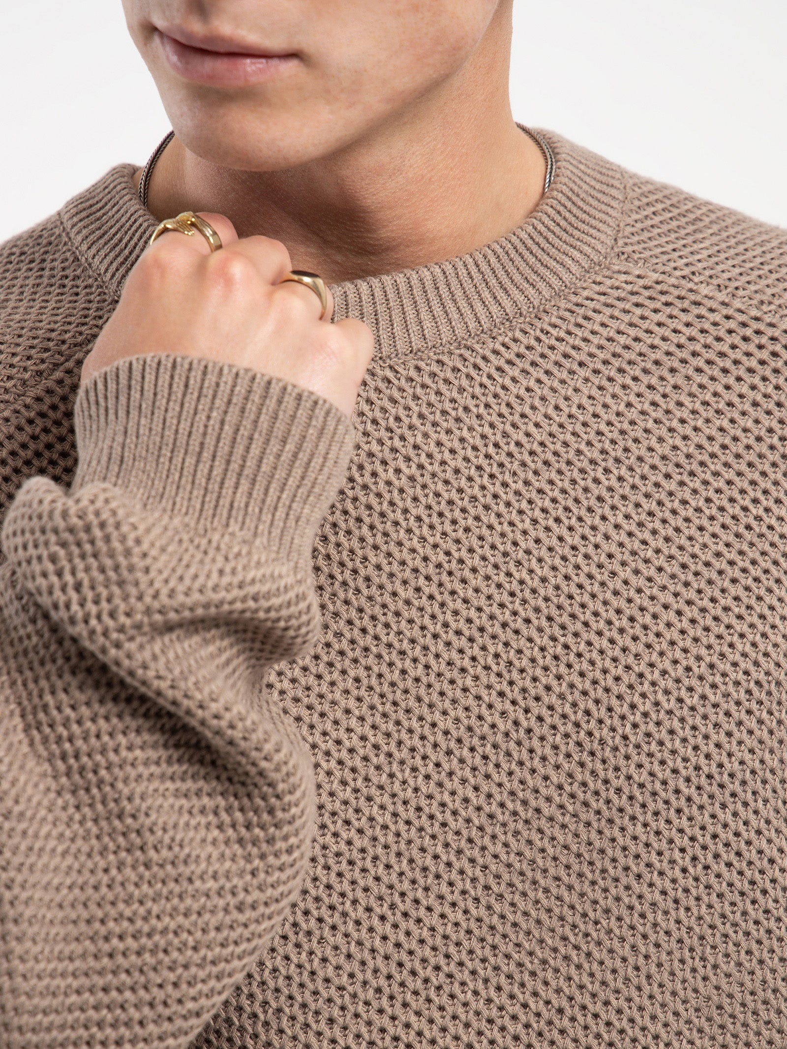 Dorian Raglan Knit Sweater - Image 3