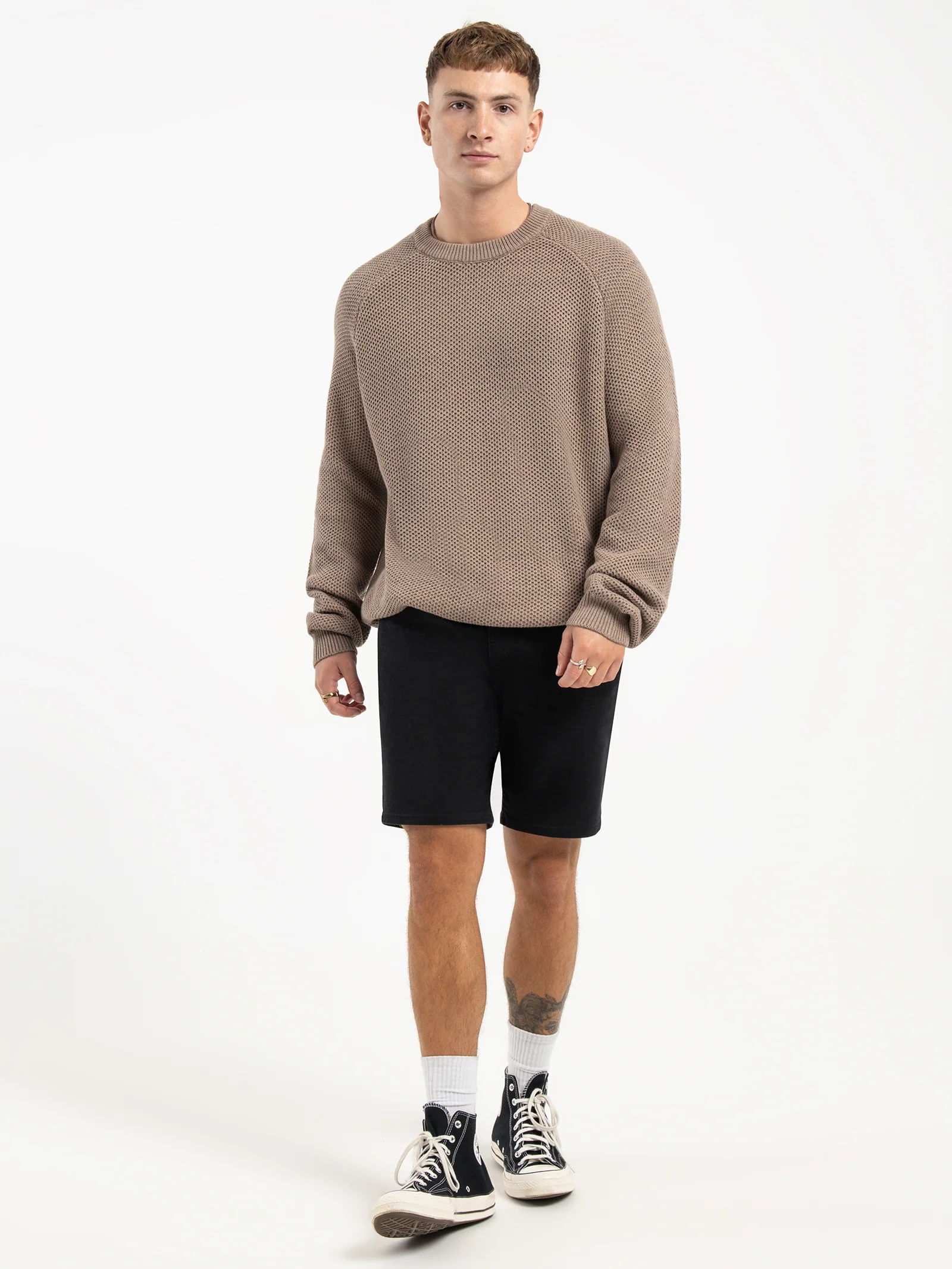 Dorian Raglan Knit Sweater - Image 4