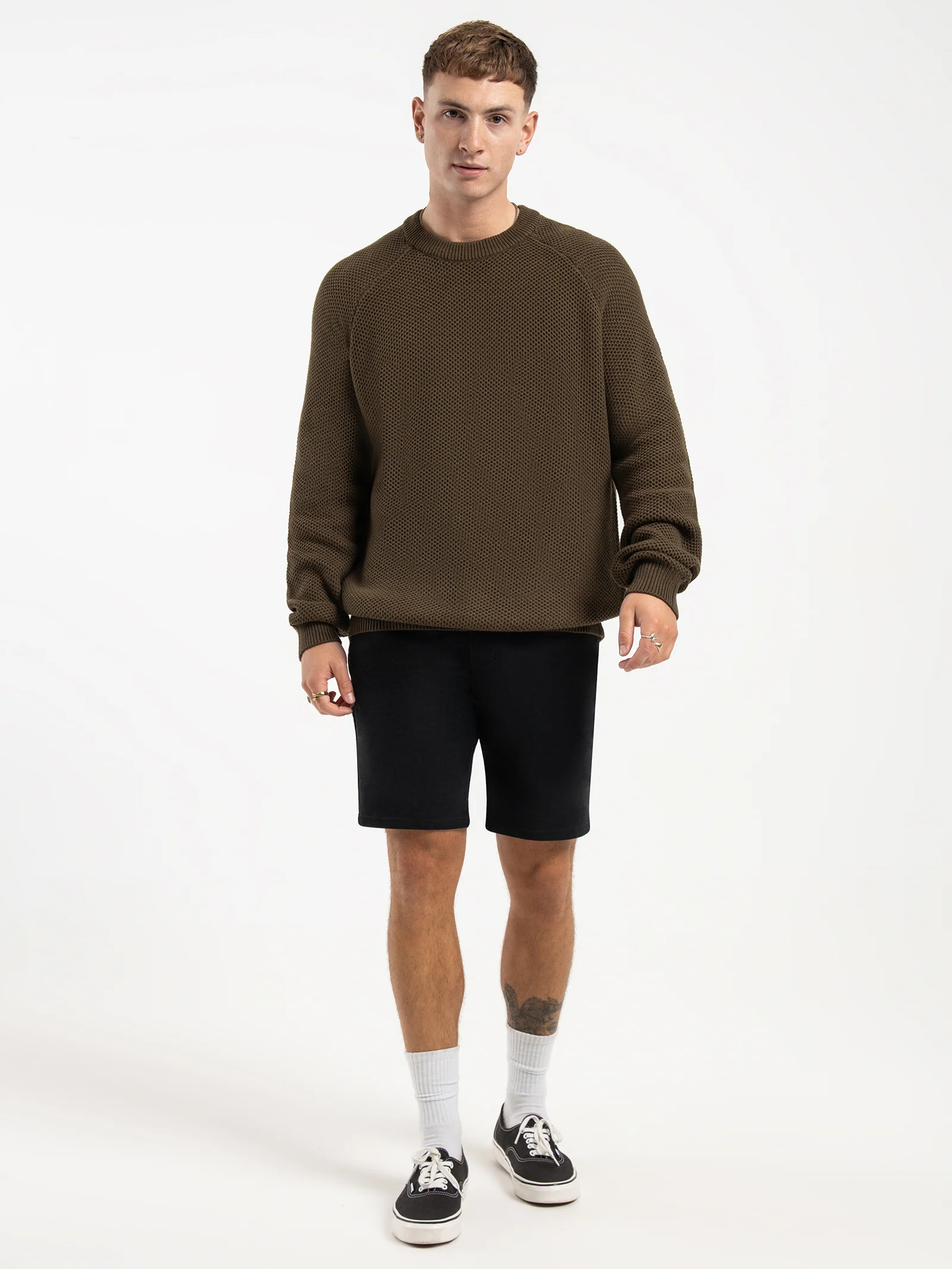Dorian Raglan Knit Sweater - Image 4