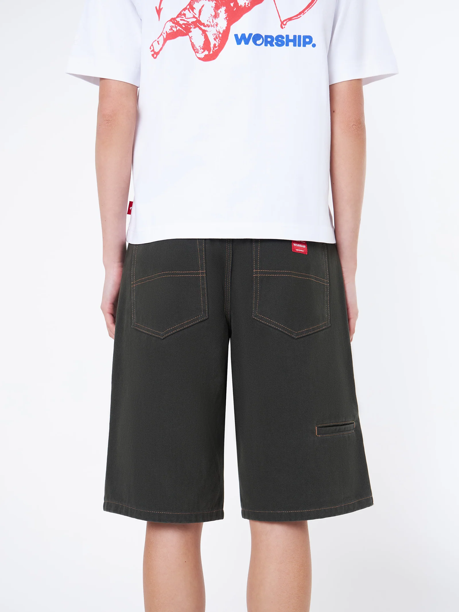 Double Knee Big Baggy Short - Image 2