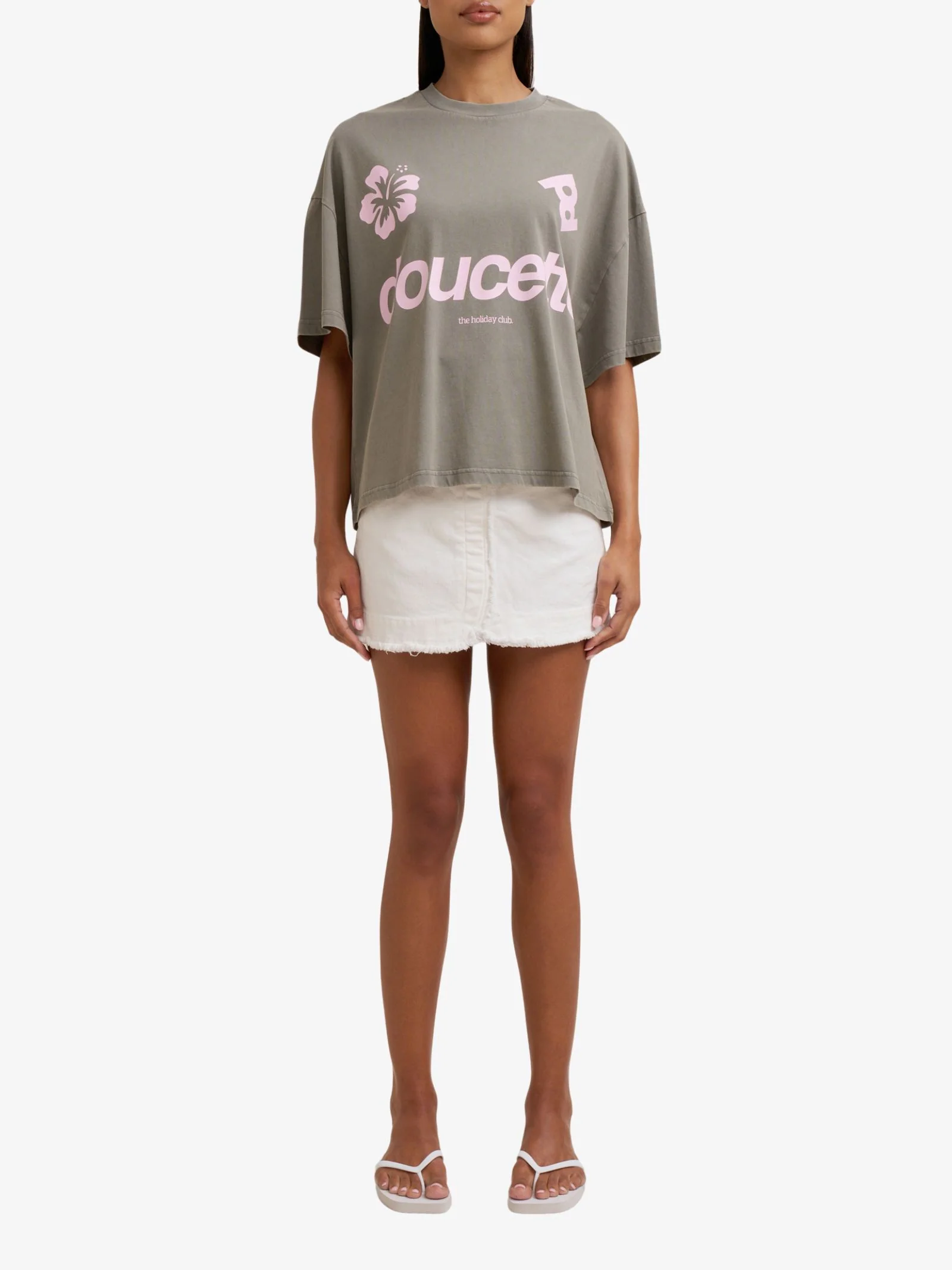 Unisex Hibiscus Compact Tee - Image 5