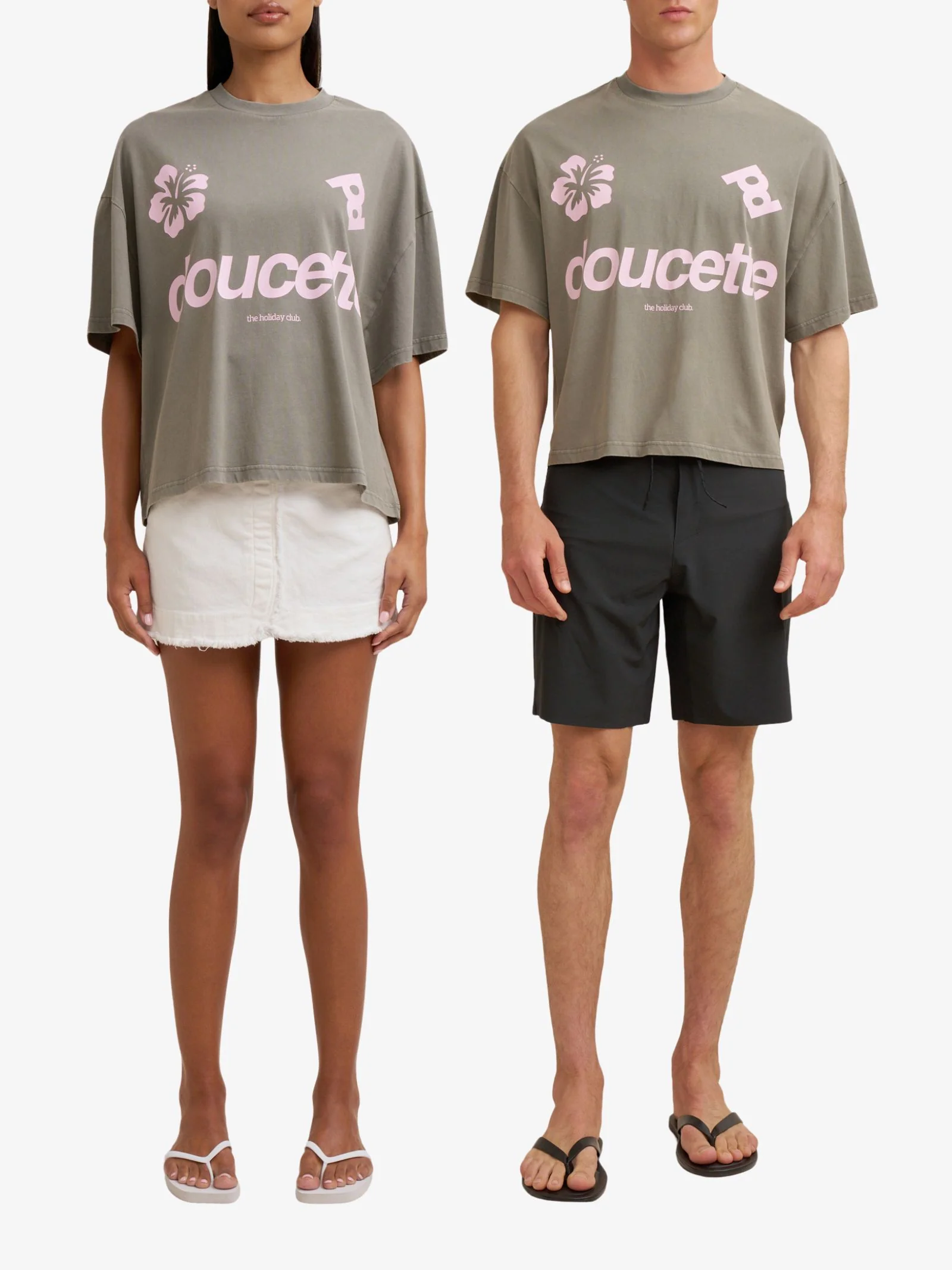 Unisex Hibiscus Compact Tee - Image 6