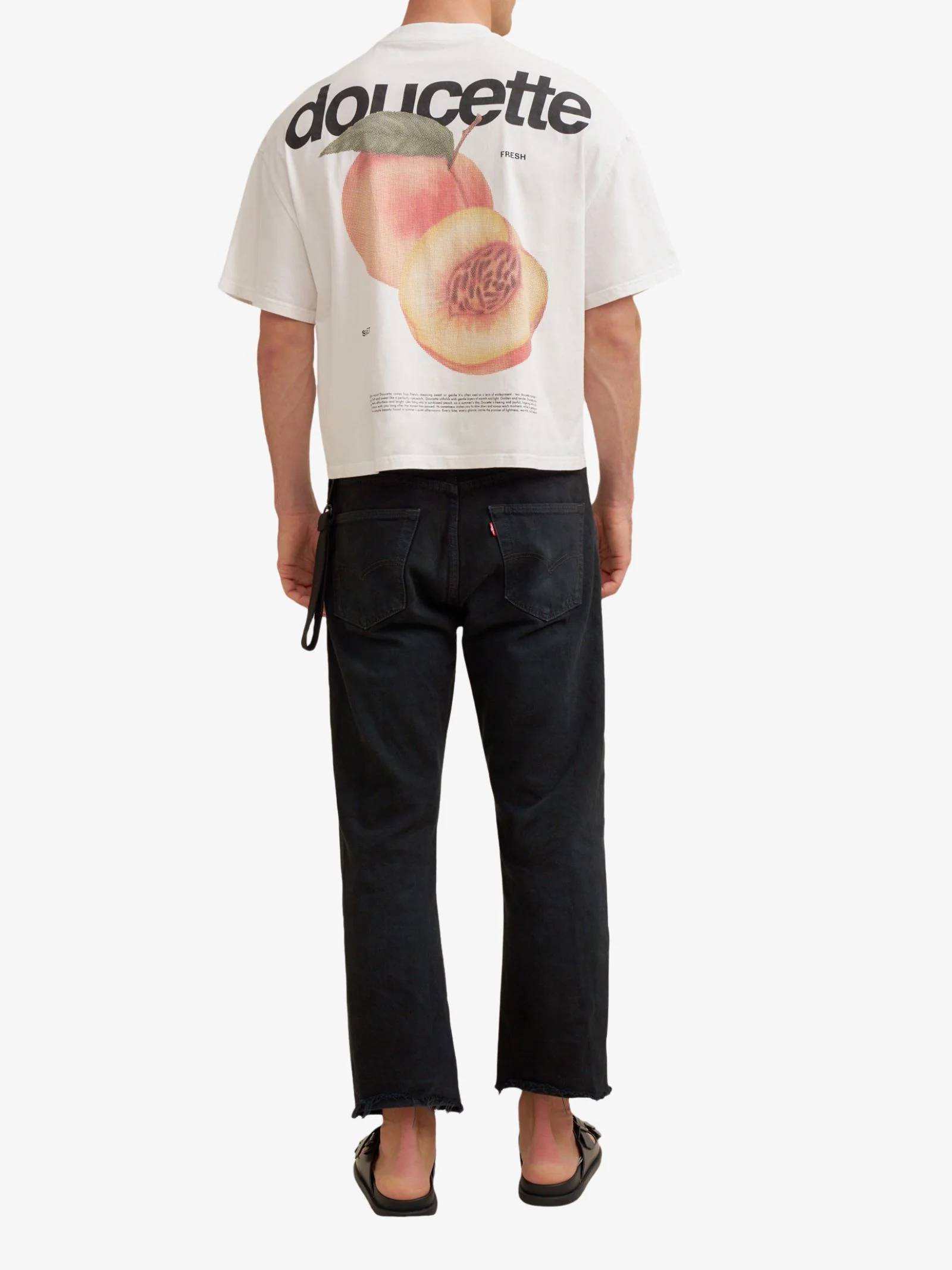 Unisex Peachy Compact Tee - Image 5