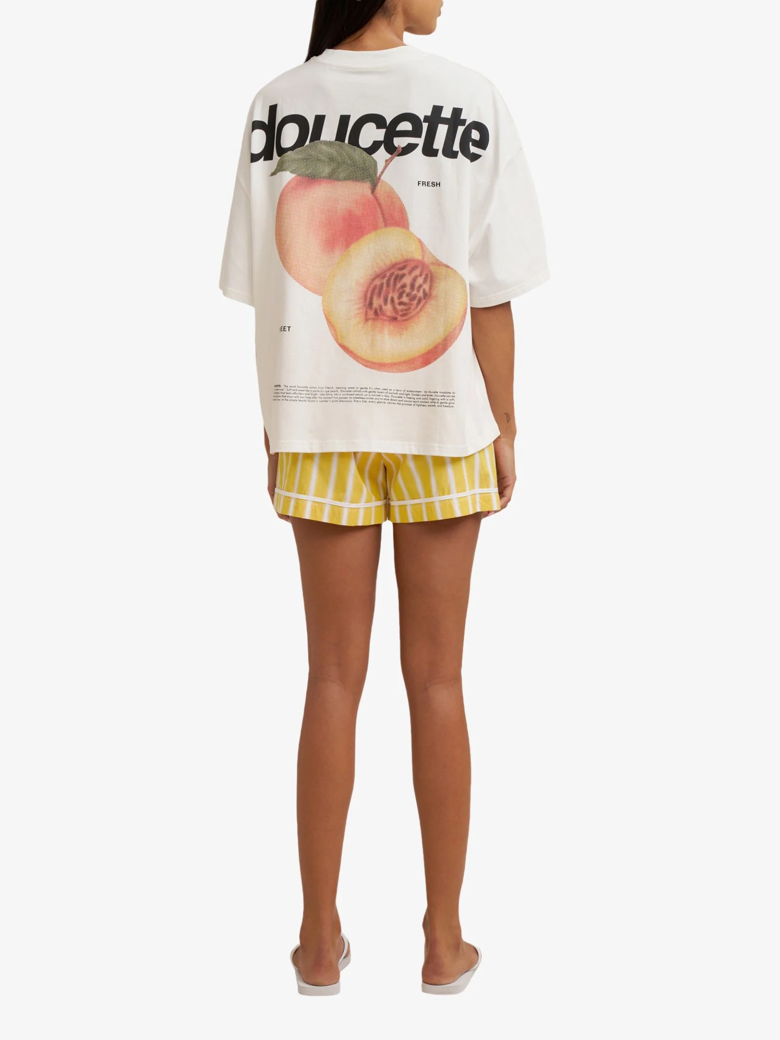 Unisex Peachy Compact Tee - Image 6