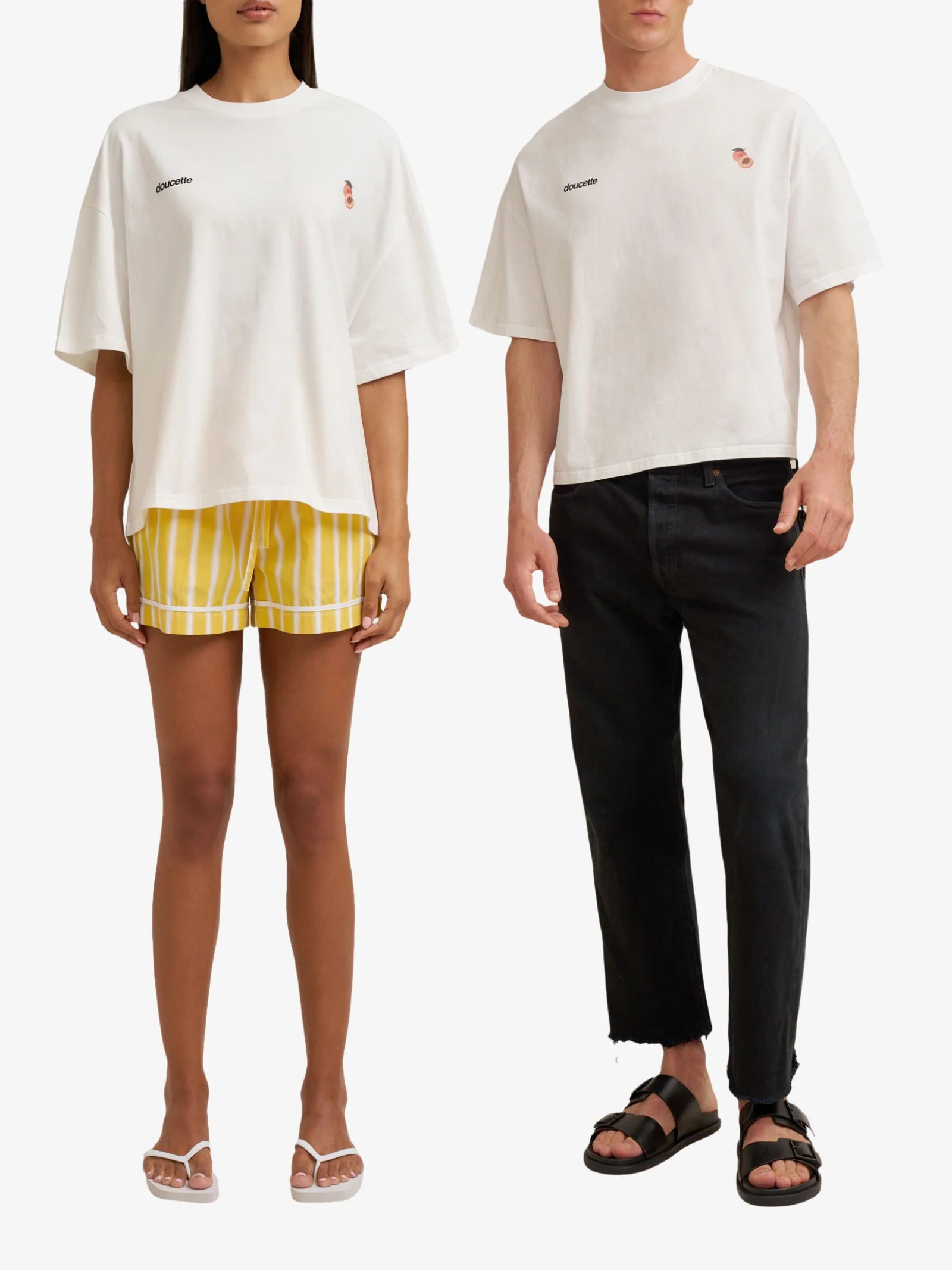 Unisex Peachy Compact Tee - Image 7