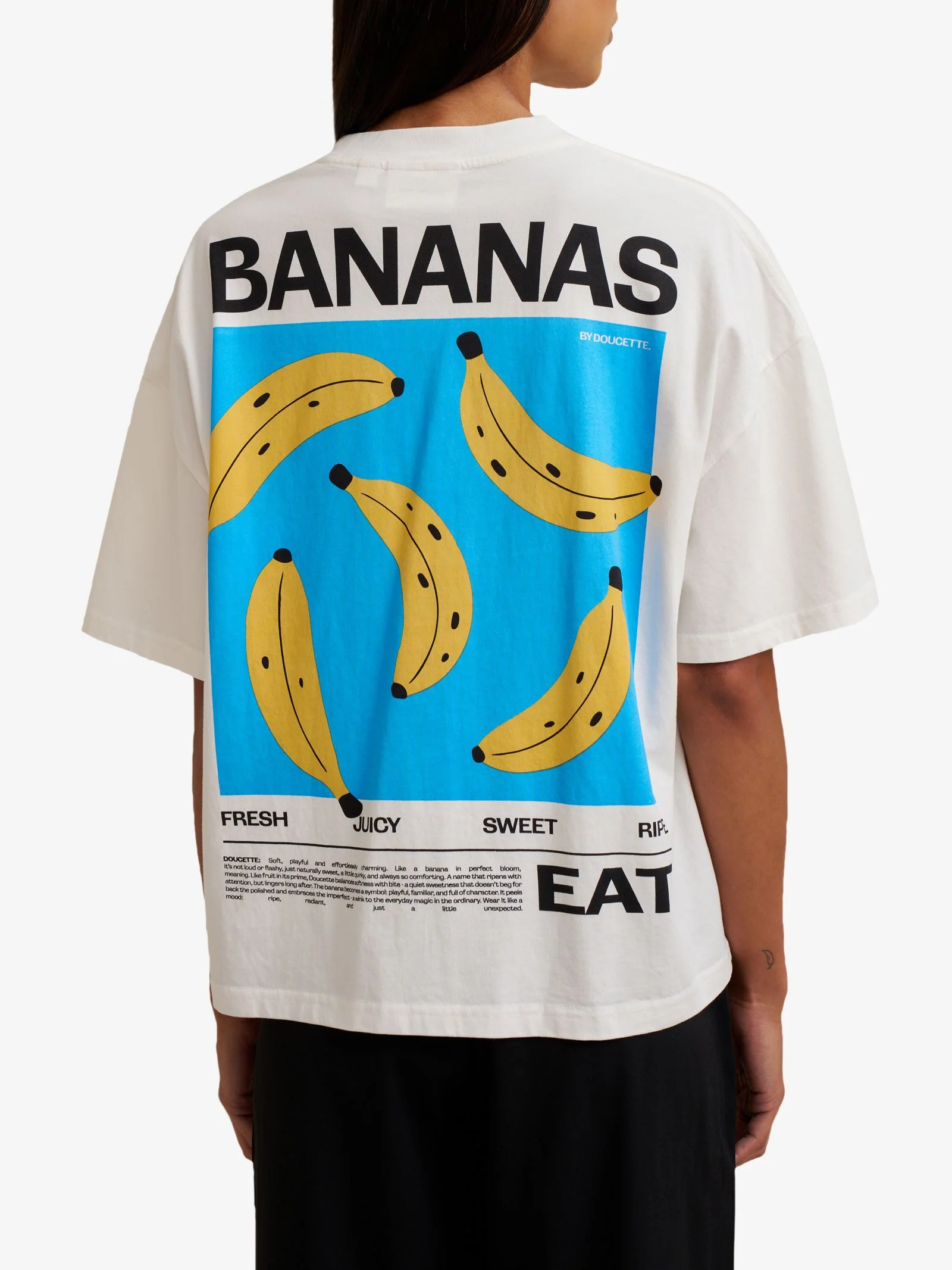 Unisex Bananas Compact Tee - Image 2