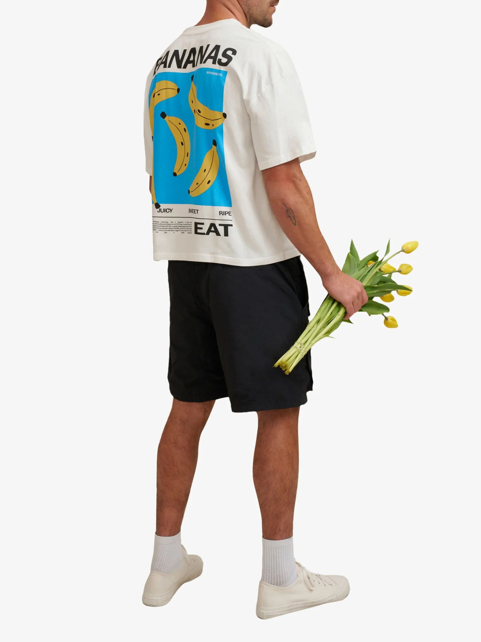 Unisex Bananas Compact Tee - Image 8