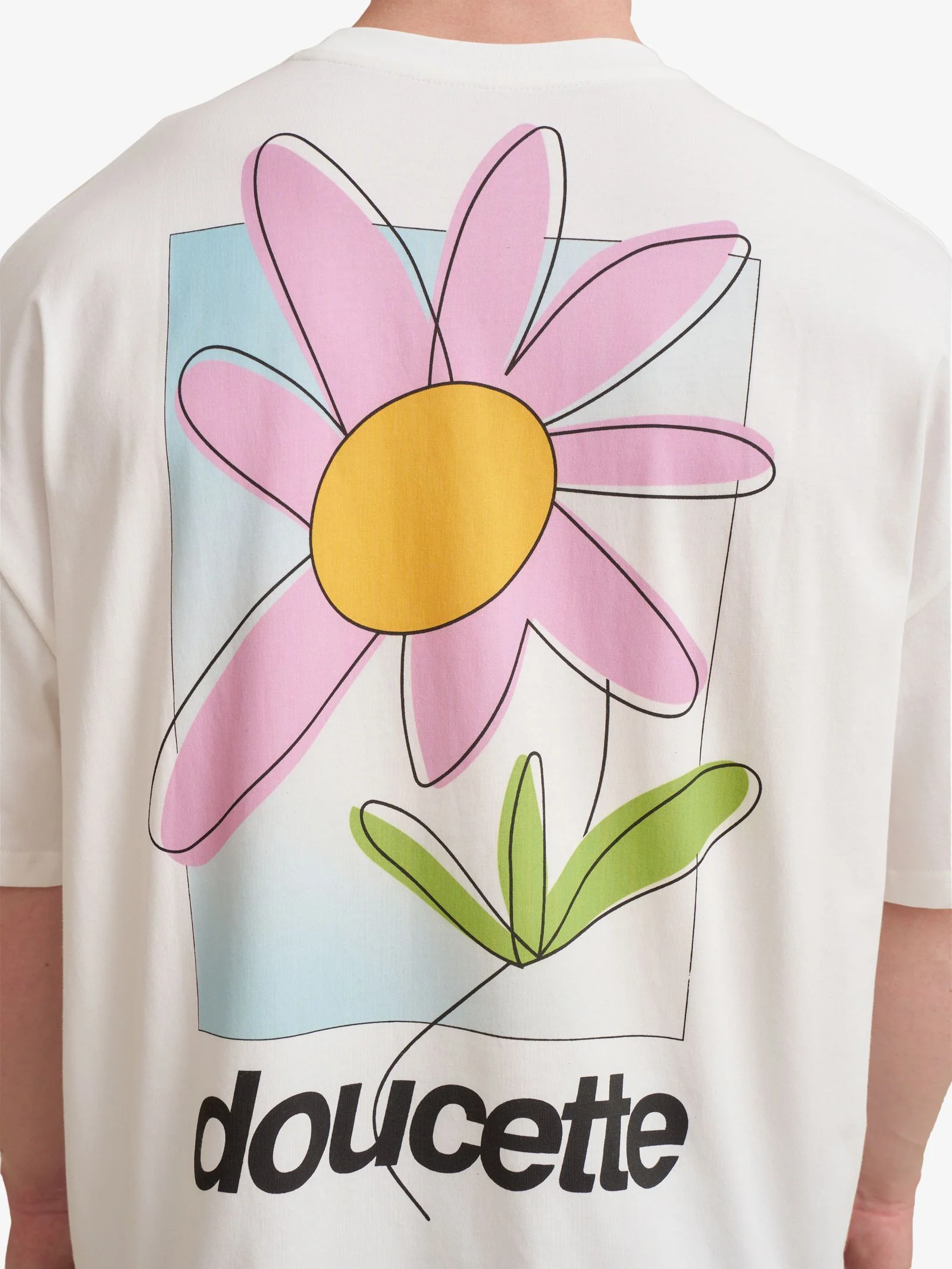 Unisex Daisy Compact Tee - Image 2