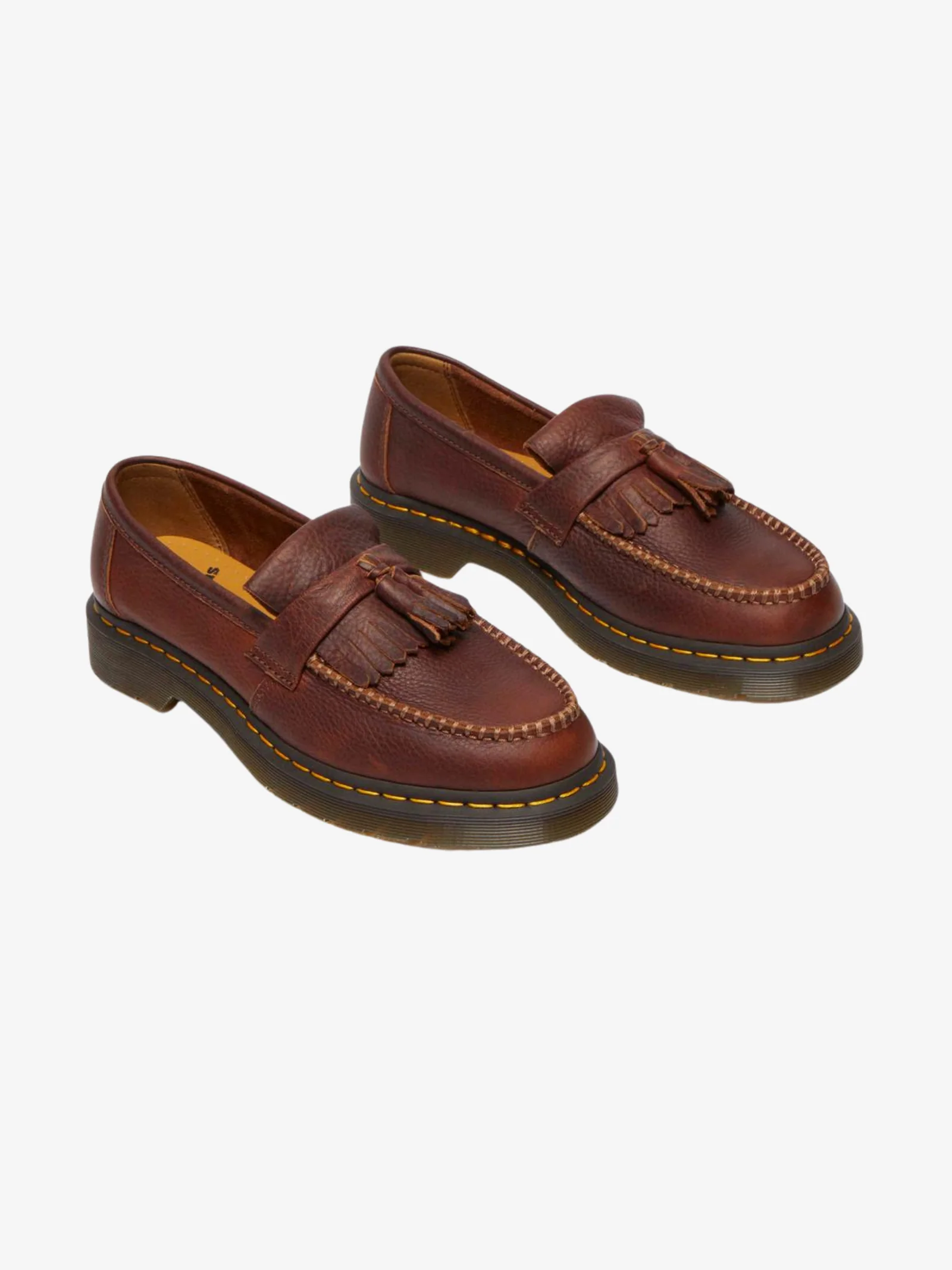 Adrian Yellow Stitch Tassel Loafer - Image 2