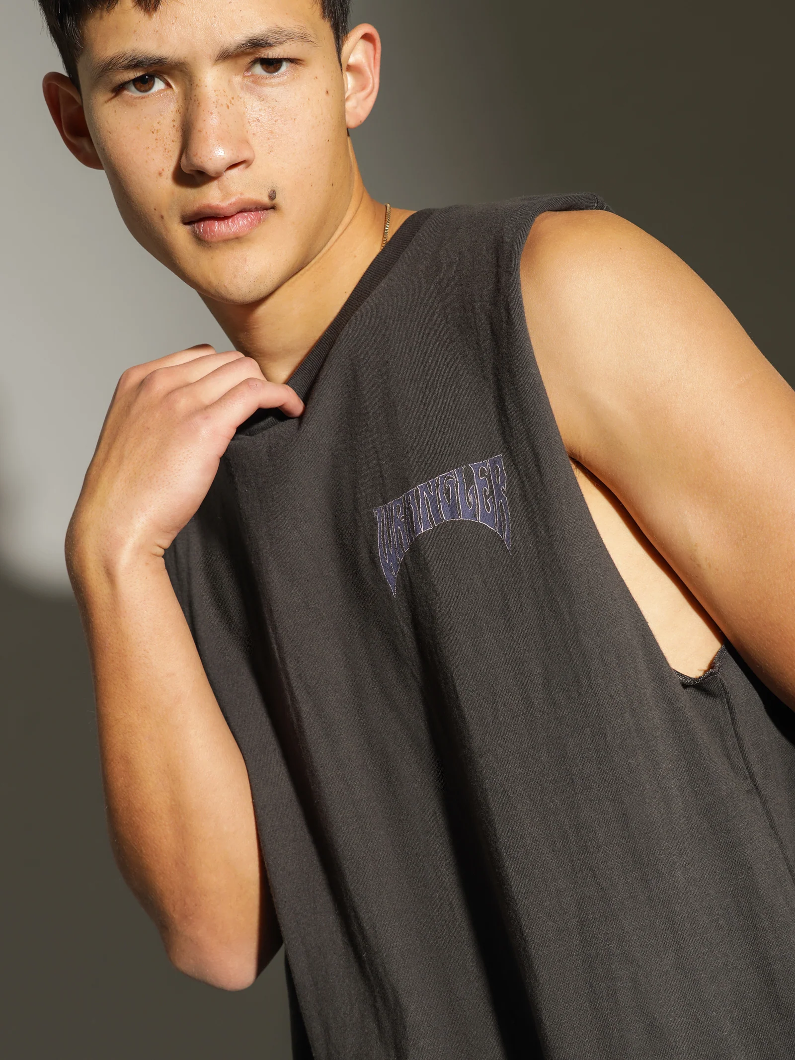 Dracula Recycled Cotton Muscle Tank - Image 3