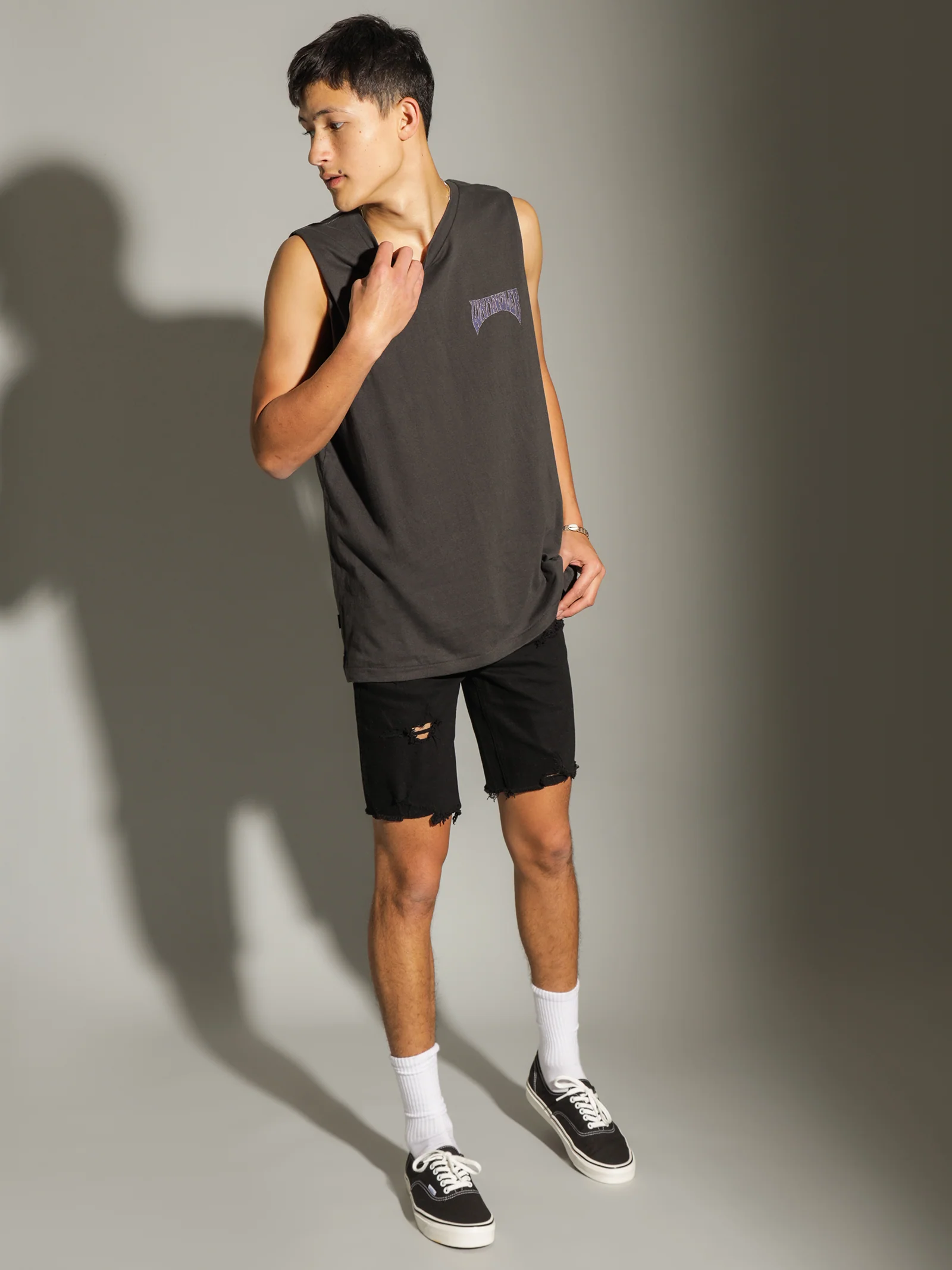 Dracula Recycled Cotton Muscle Tank - Image 4