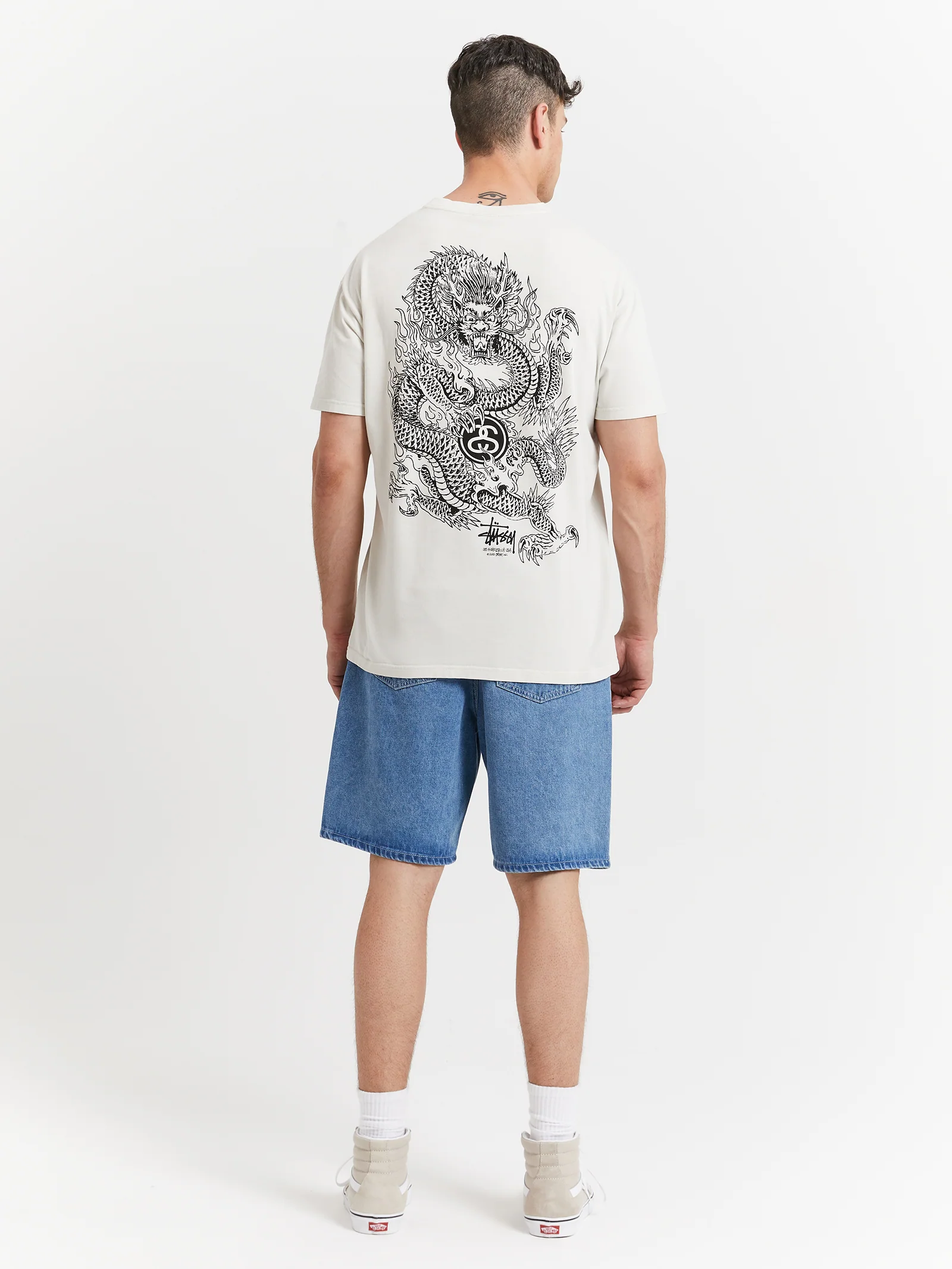Dragon 50-50 Pigment Washed T-Shirt - Image 5