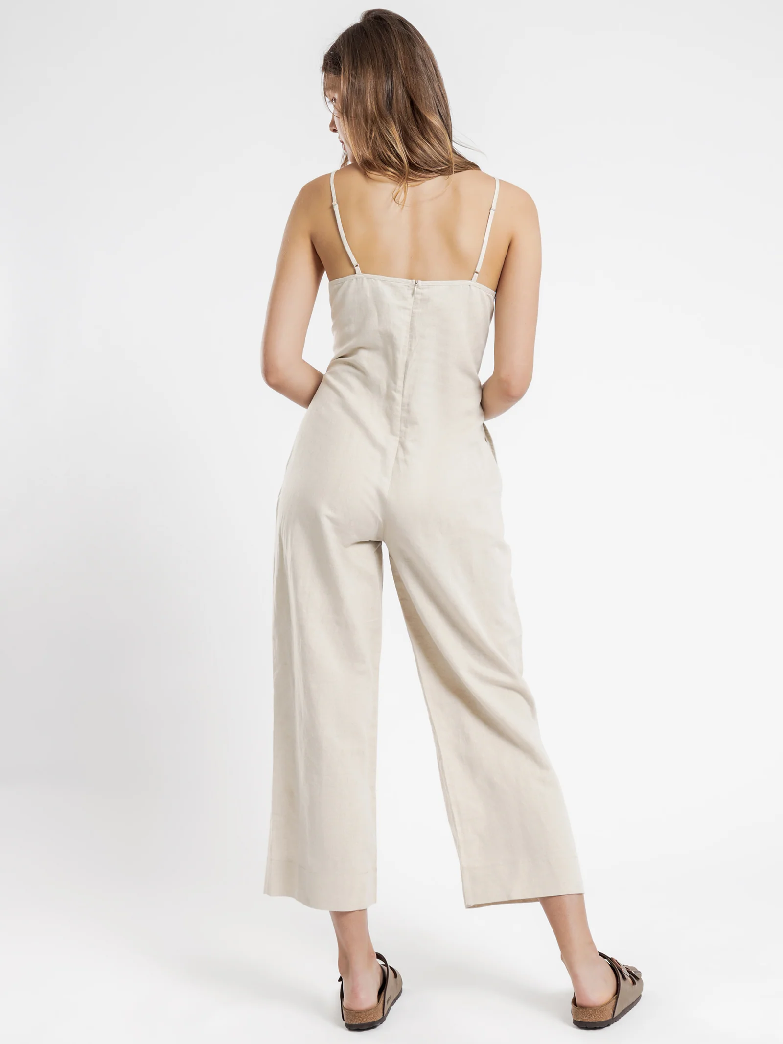Drew Linen Jumpsuit - Image 5