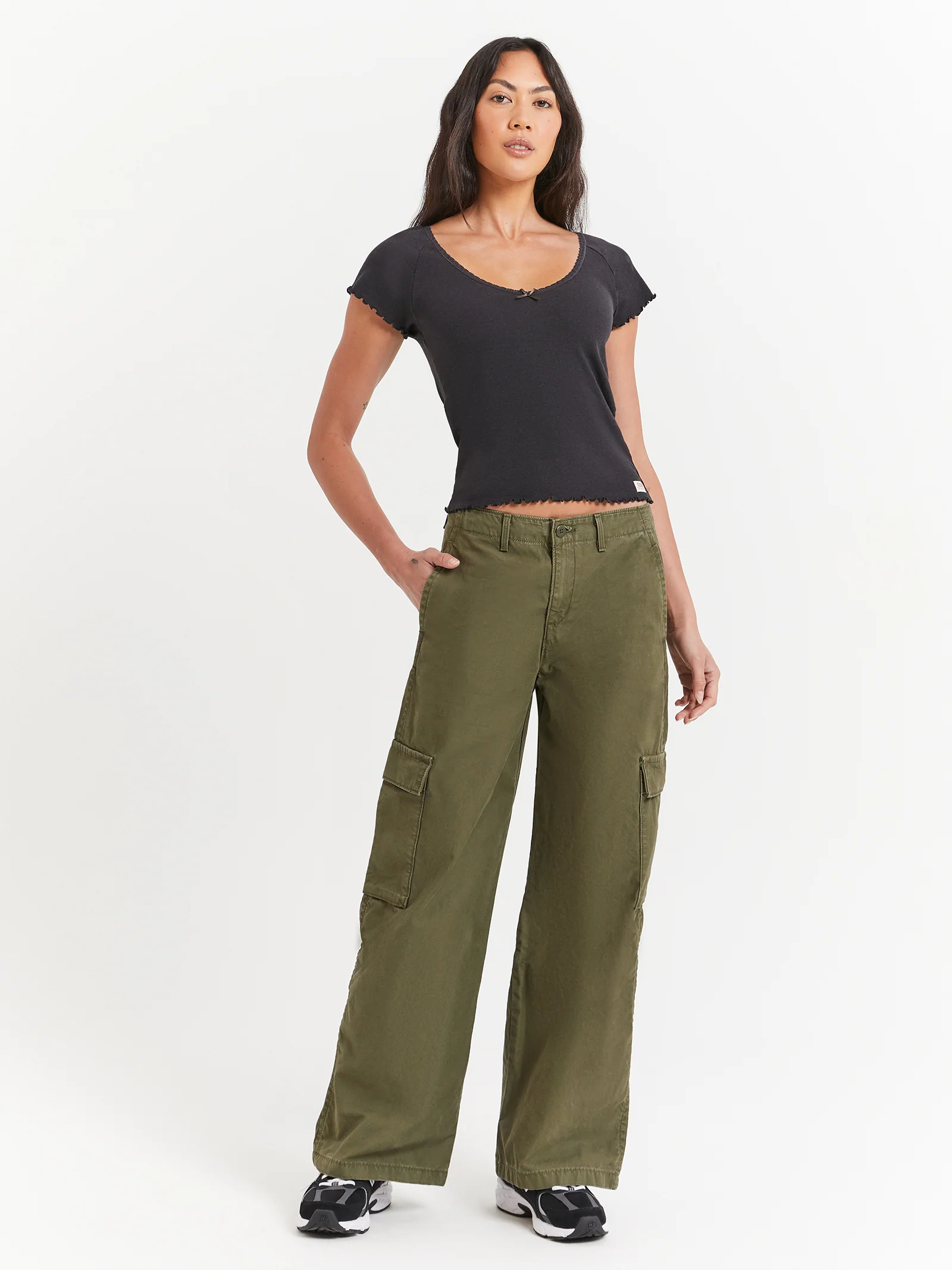 Dry Goods V-Neck T-Shirt - Image 2
