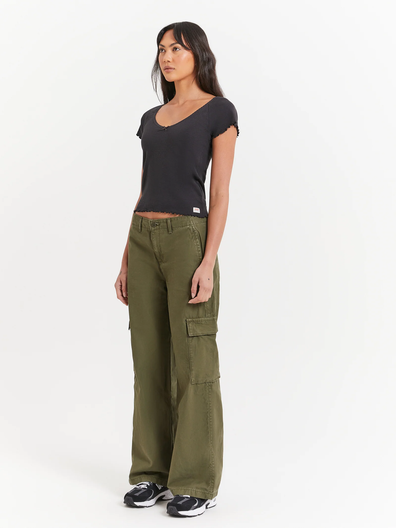 Dry Goods V-Neck T-Shirt - Image 4
