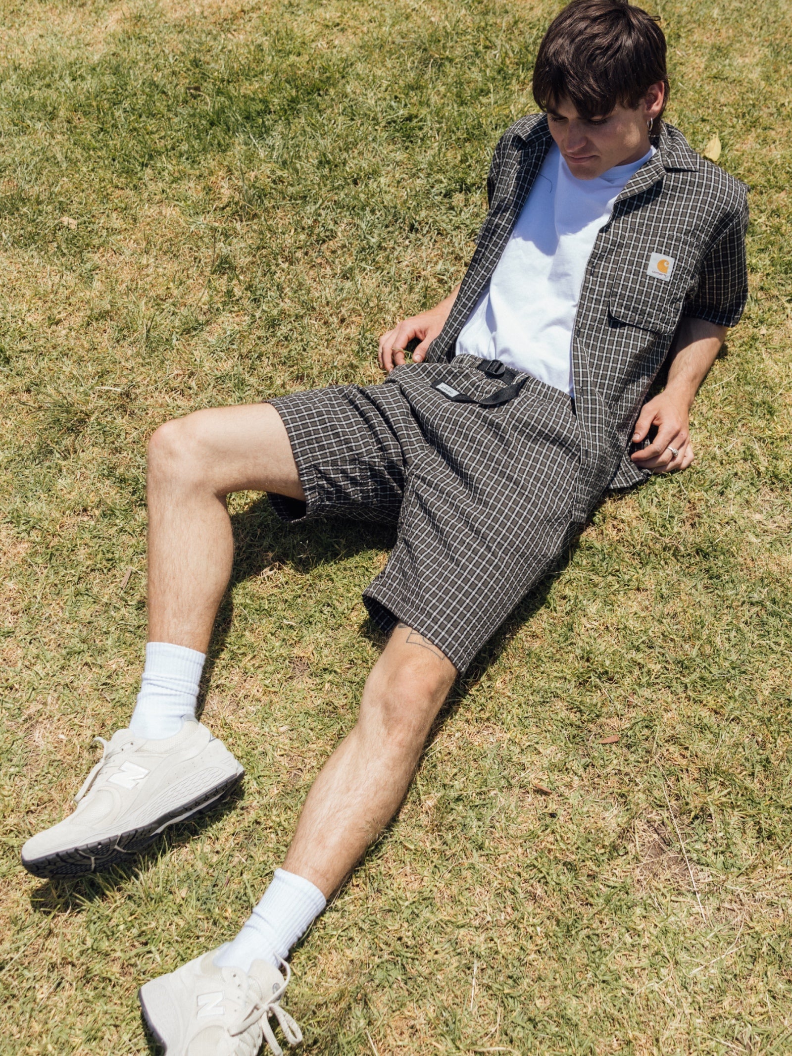 Dryden Check Shorts - Image 2