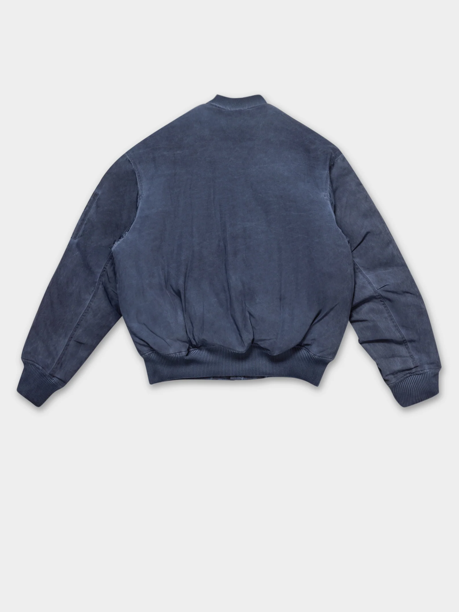 Dyed Nylon Bomber Jacket - Image 7