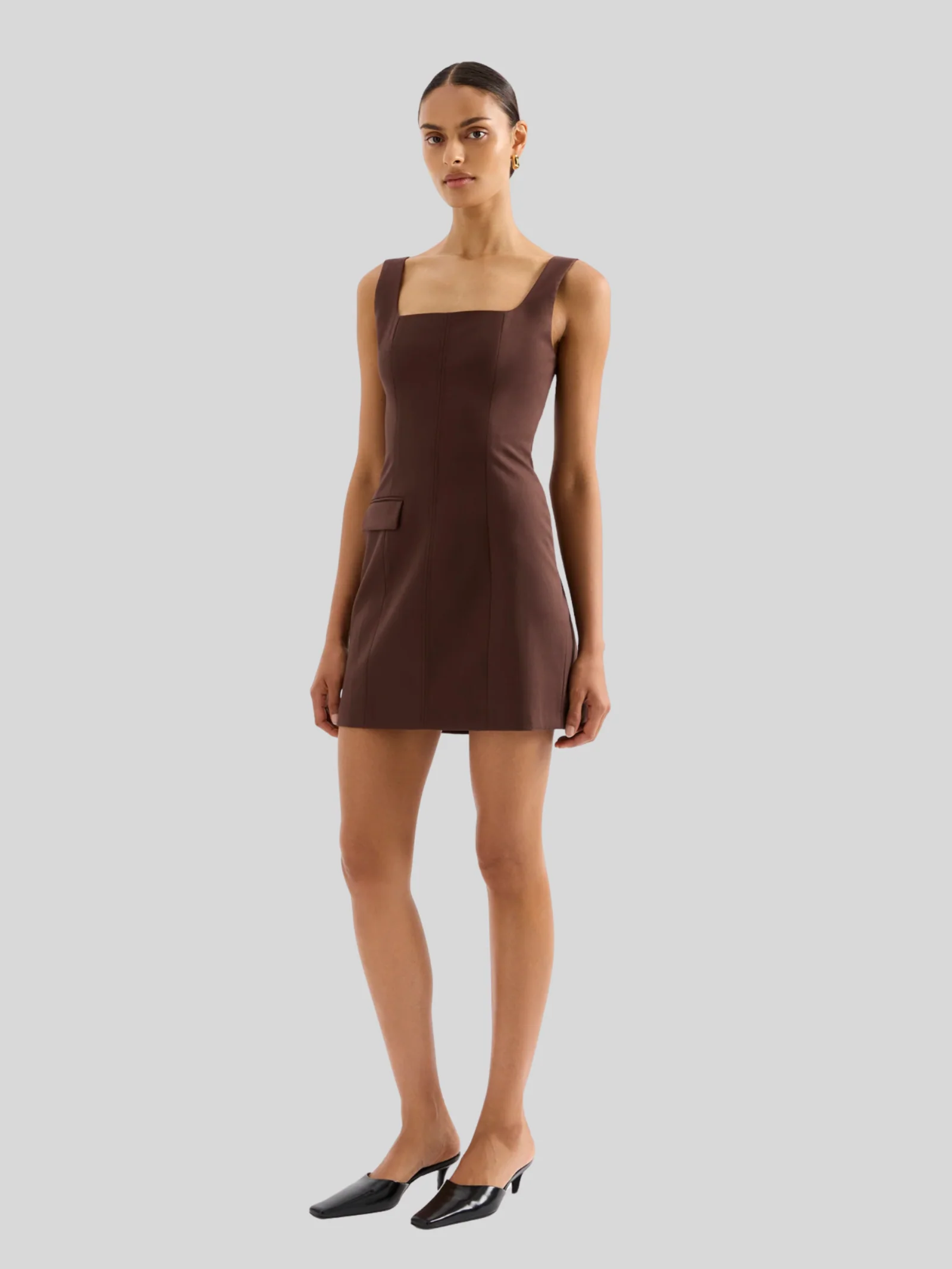 Easton Tailored Mini Dress - Image 2