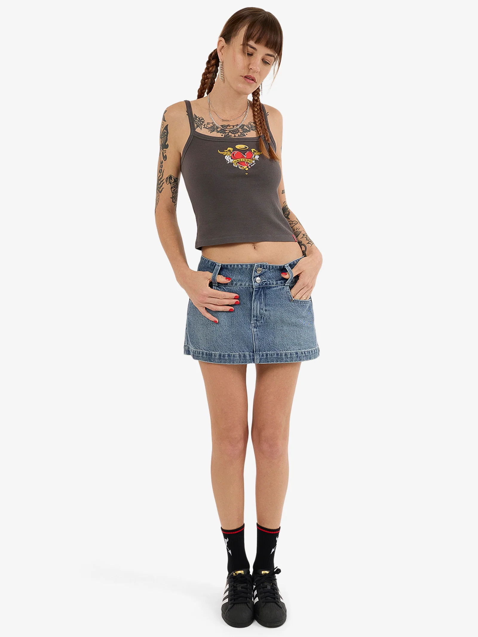Eat Ur Heart Out Micro Skirt - Image 2