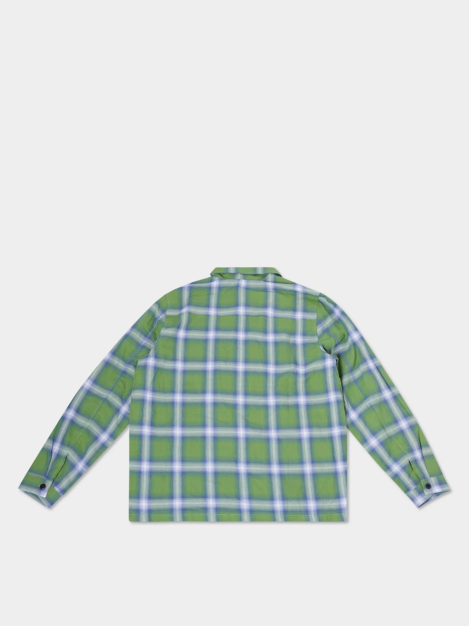 Eddie Plaid Long Sleeve Zip Shirt - Image 2