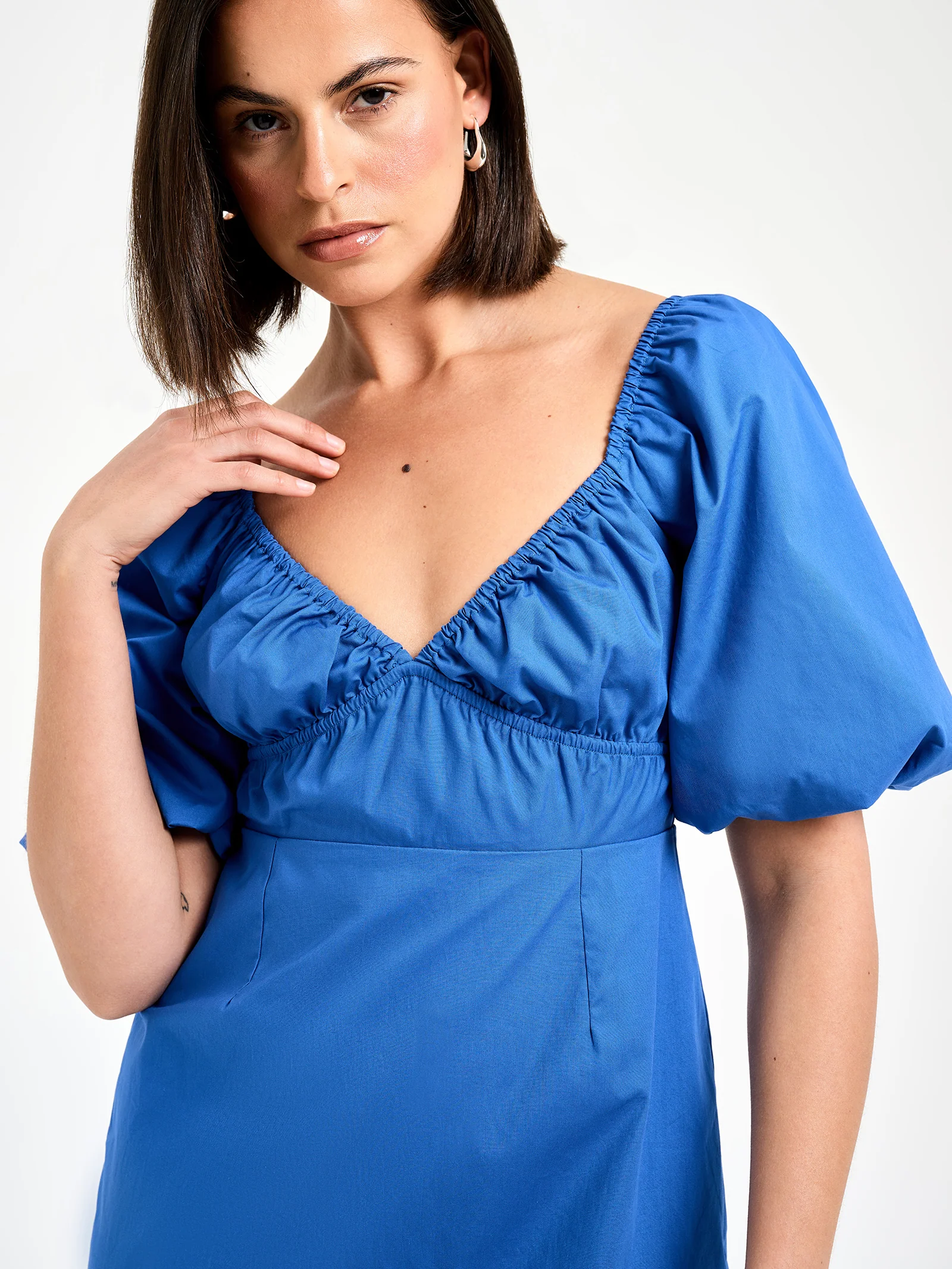 Eleanor Puff Sleeve Mini Dress - Image 3