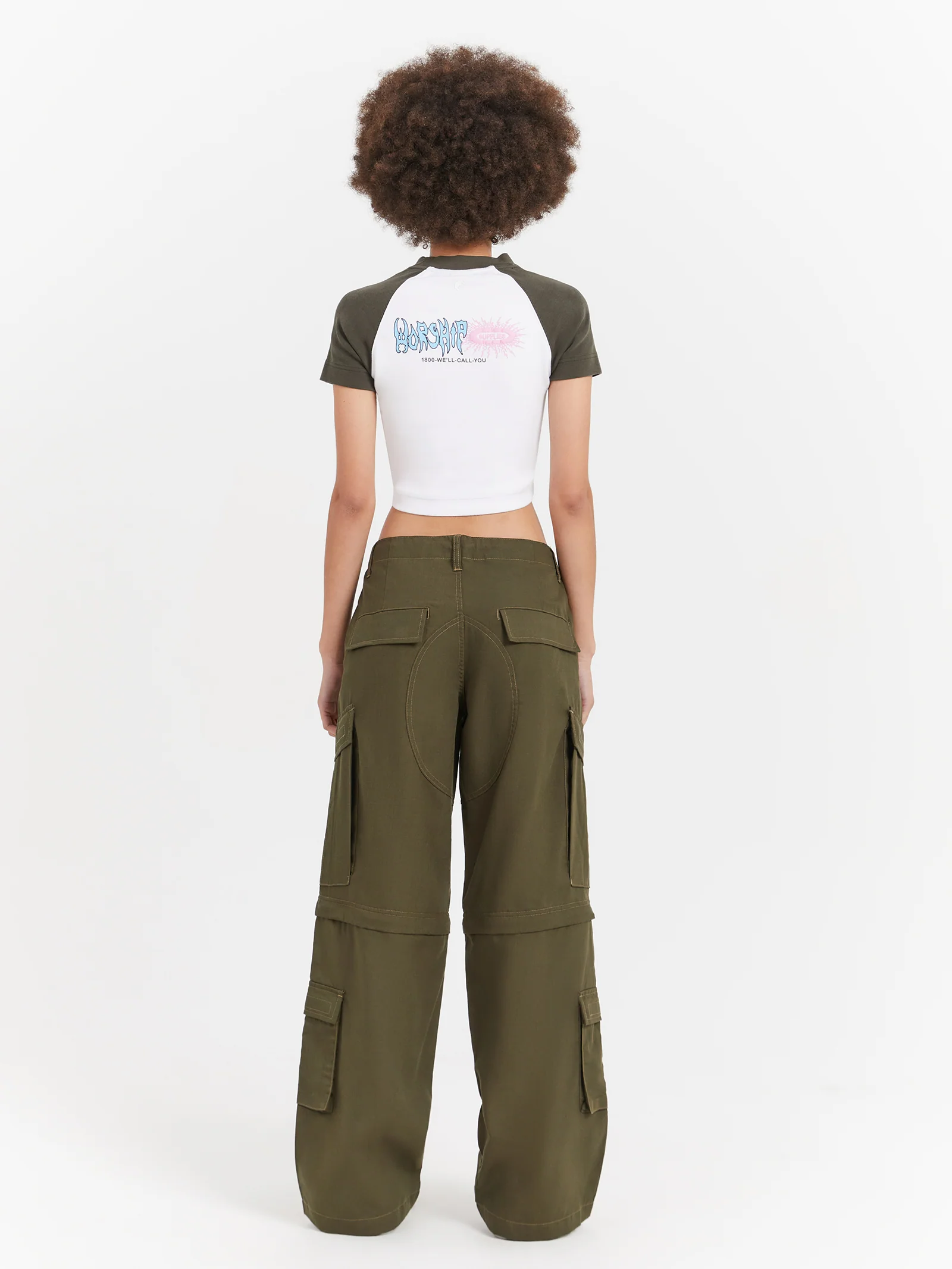 Electra Raglan Micro T-Shirt - Image 5