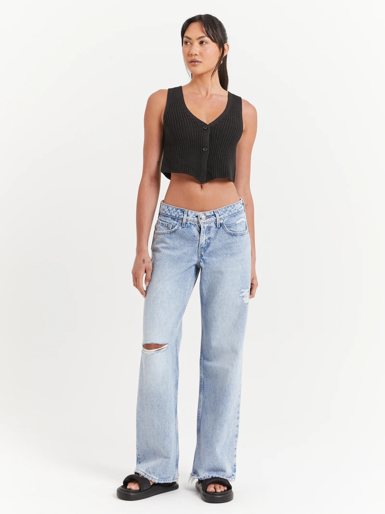 Elle Knit Vest - Image 2
